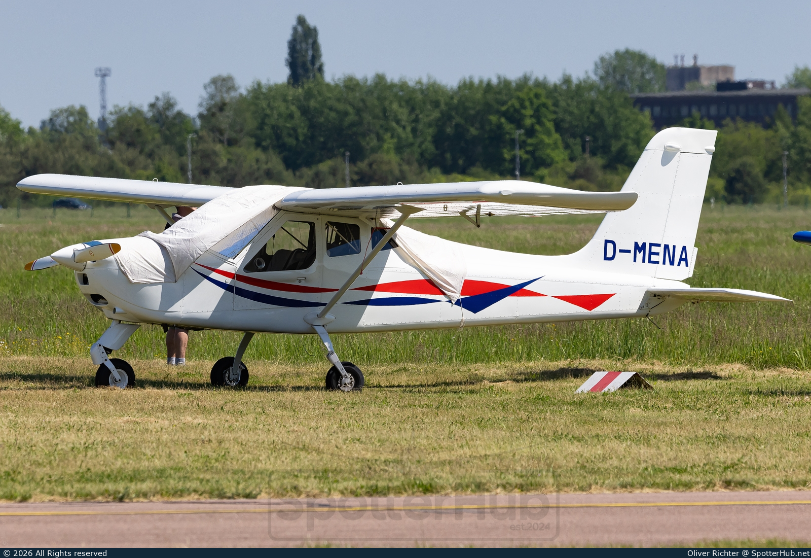 Photo of D-MENA - Tecnam P92 Echo Super operated by Private