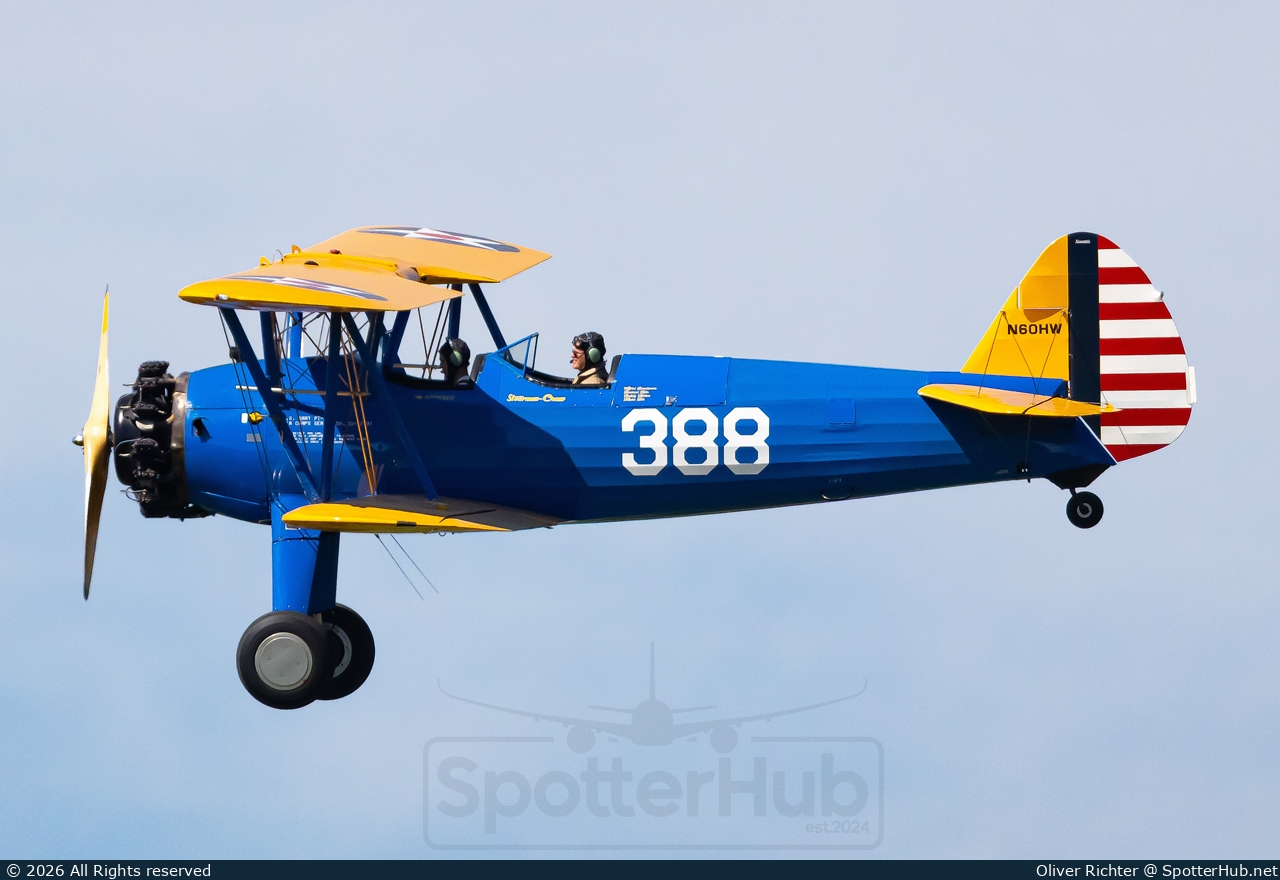 Photo of N60HW - Boeing PT-17 Kaydet operated by Private