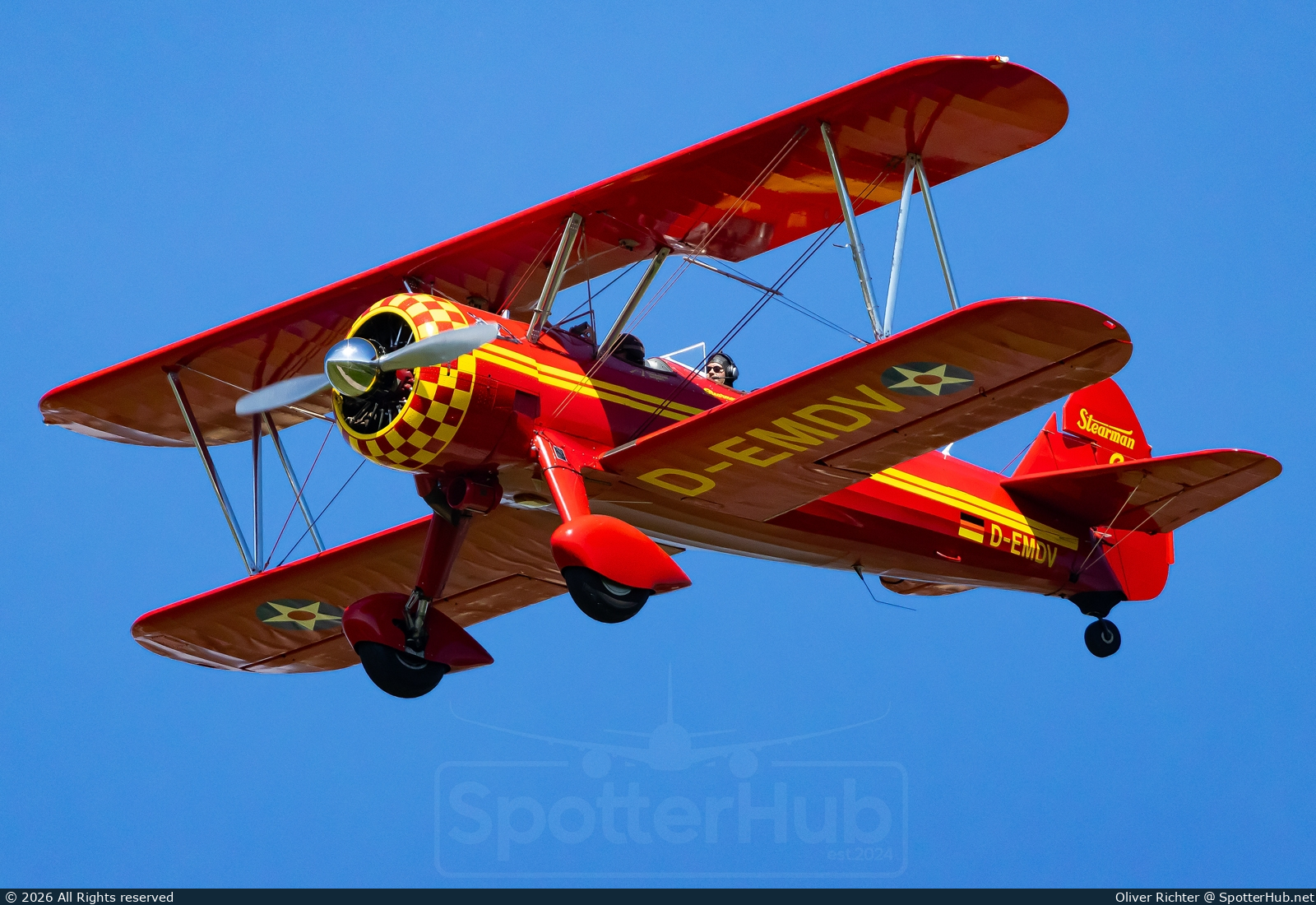 Photo of D-EMDV - Boeing PT-13D Kaydet operated by Private