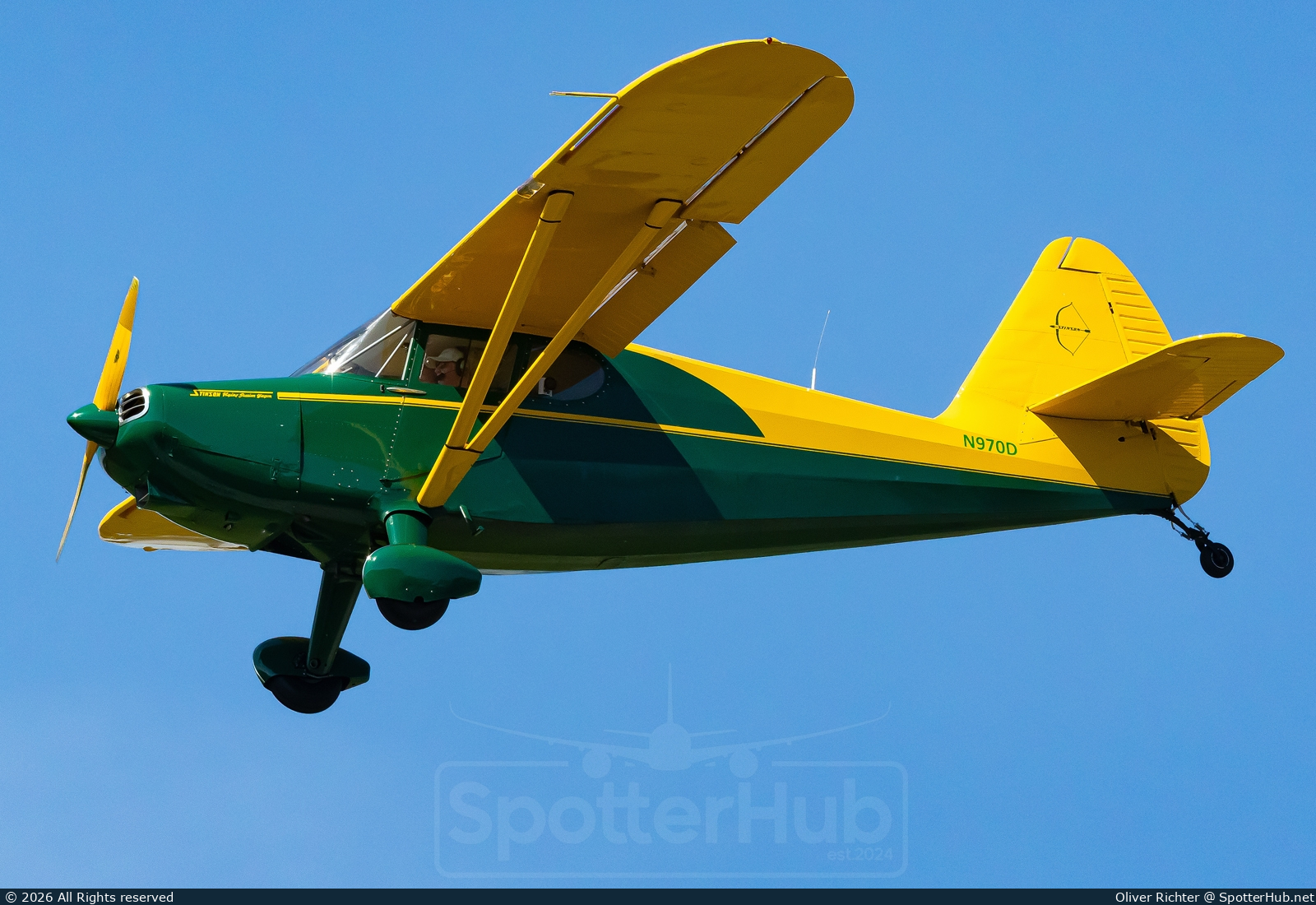 Photo of N970D - Stinson 108-2 Voyager operated by Private