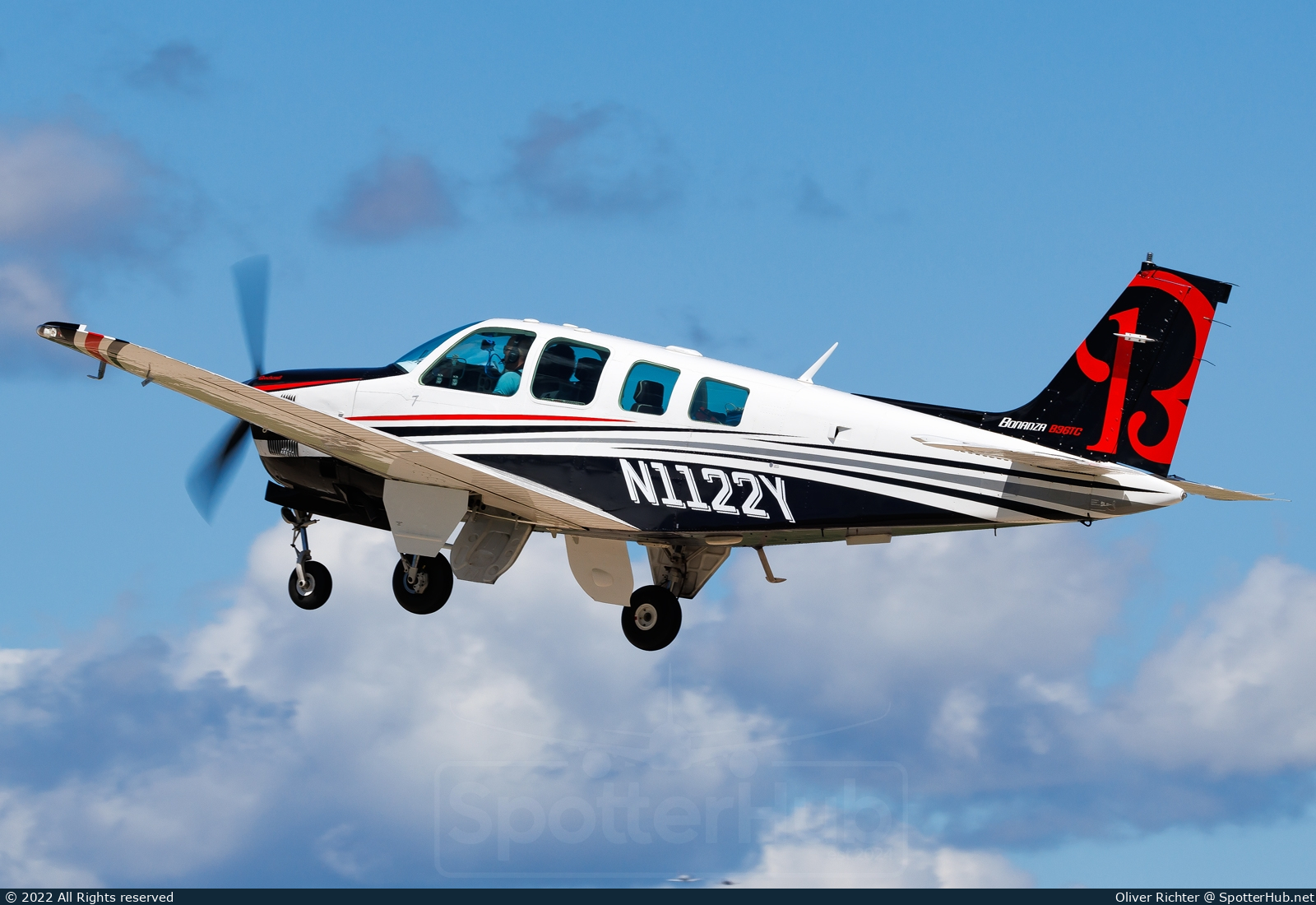 Photo of N1122Y - Beechcraft B36TC Bonanza operated by Private