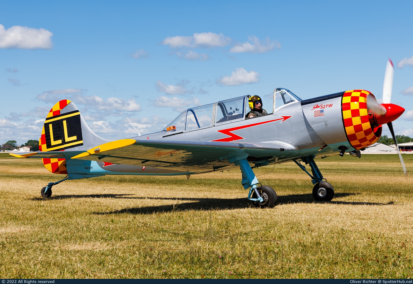 Photo of N652Y - Yakovlev Yak-52TW operated by Private