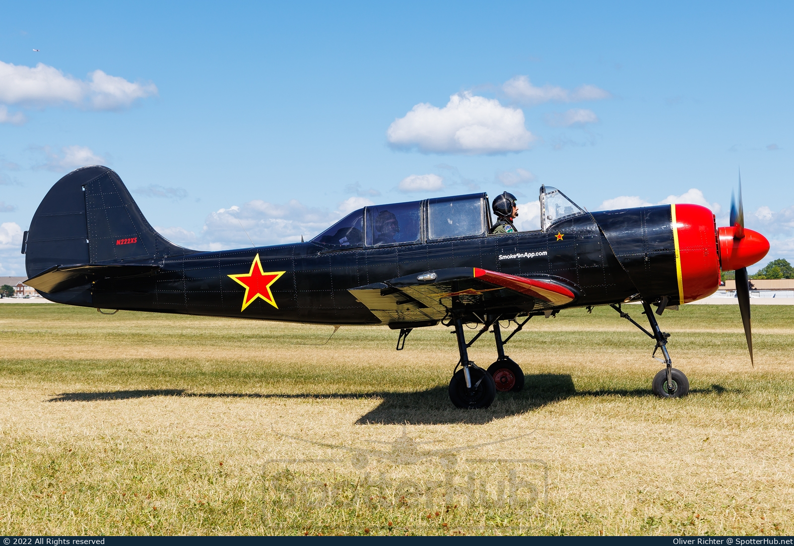 Photo of N222XS - Yakovlev Yak-52 operated by Private