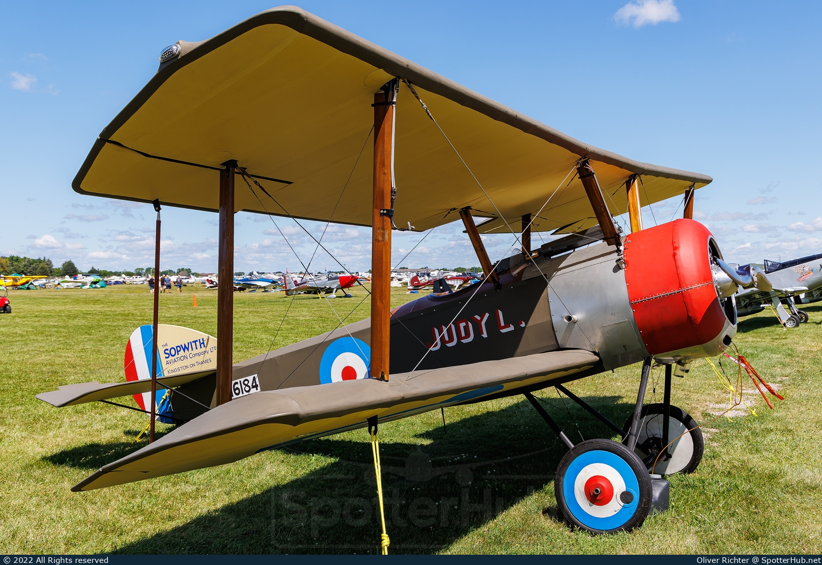 Photo of N6184 - Airdrome Sopwith Pup operated by Private