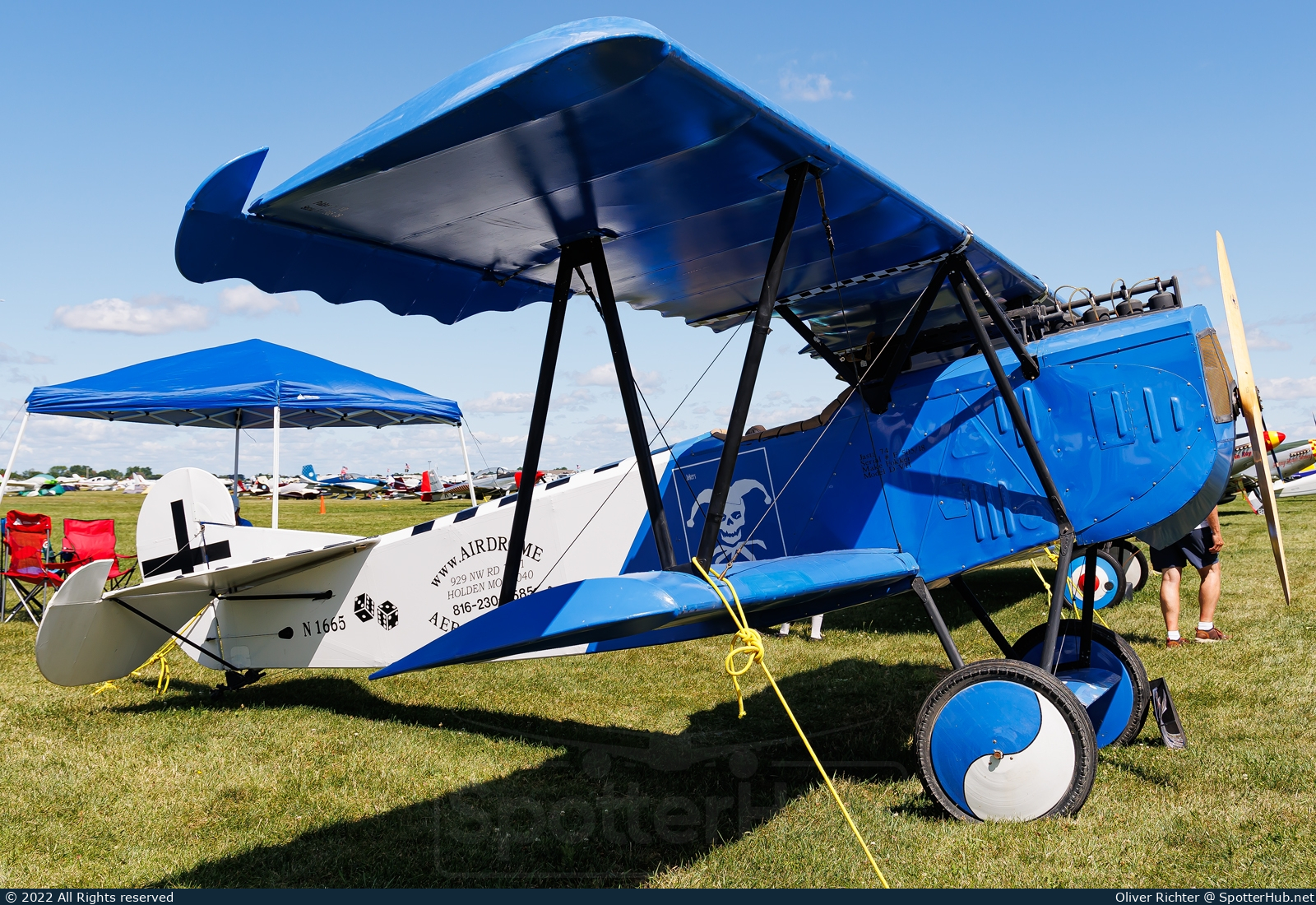 Photo of N1665 - Airdrome Fokker D.VII operated by Private