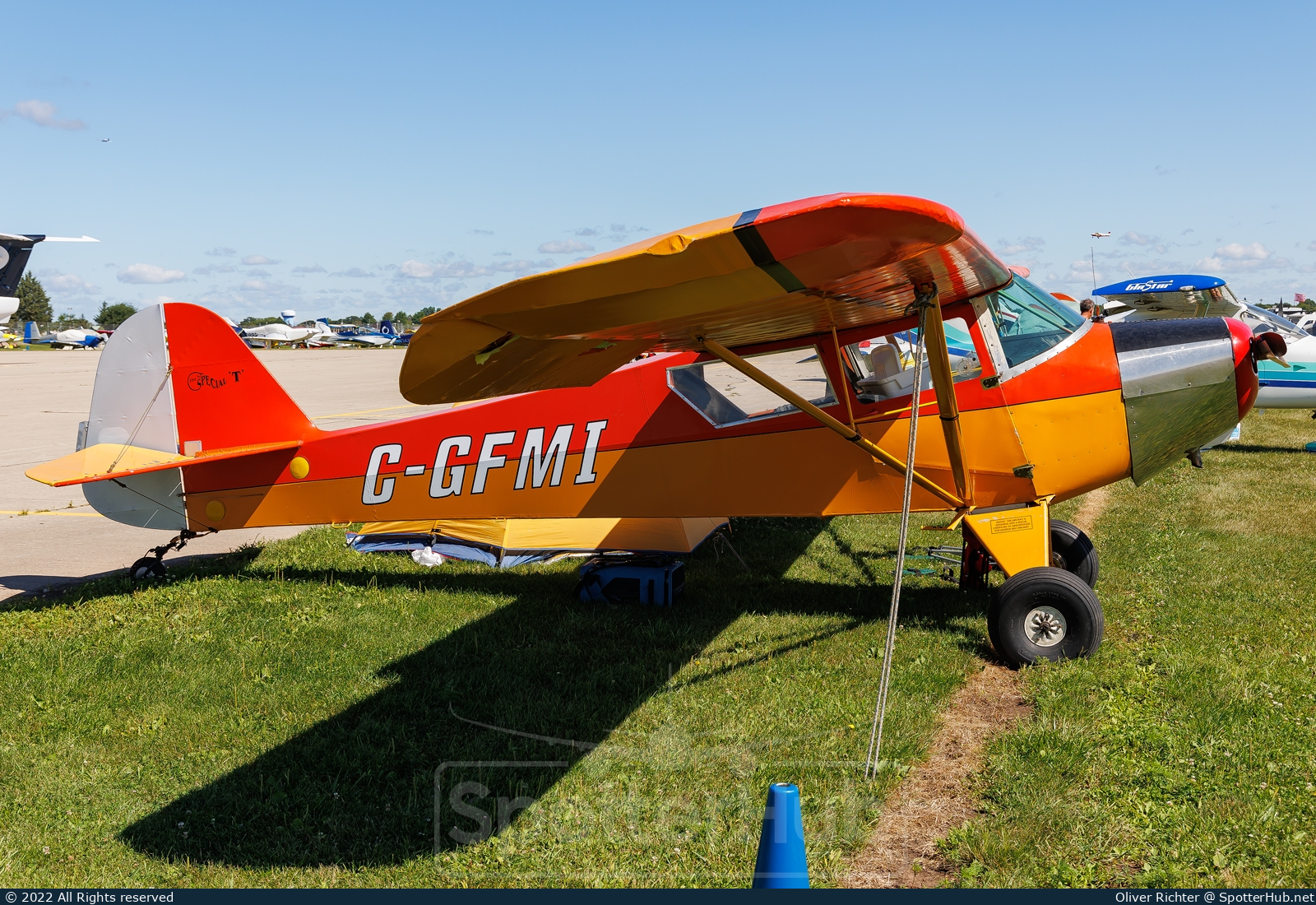 Photo of C-GFMI - Taylorcraft BC-12D operated by Private