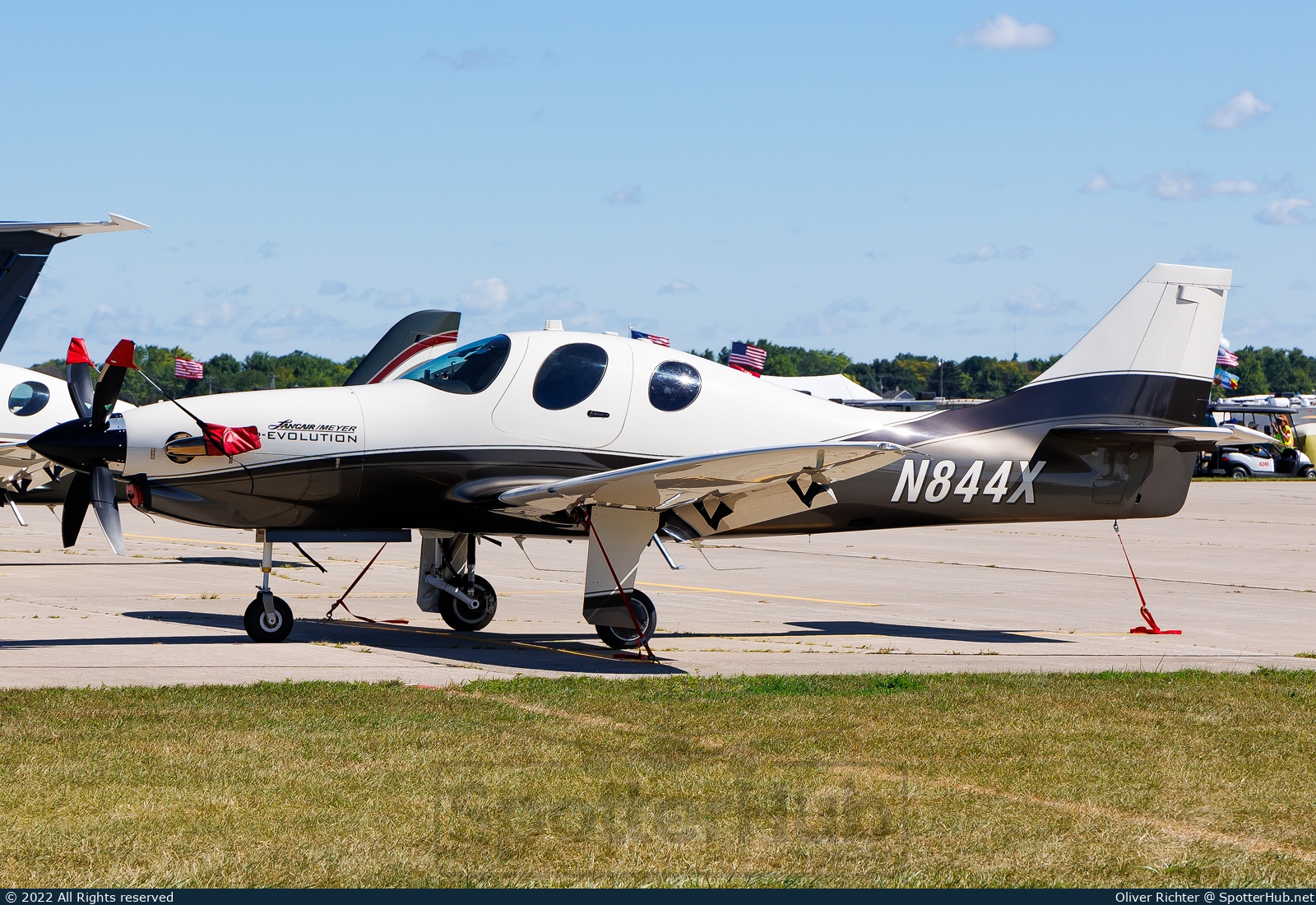 Photo of N844X - Lancair Evolution operated by Private