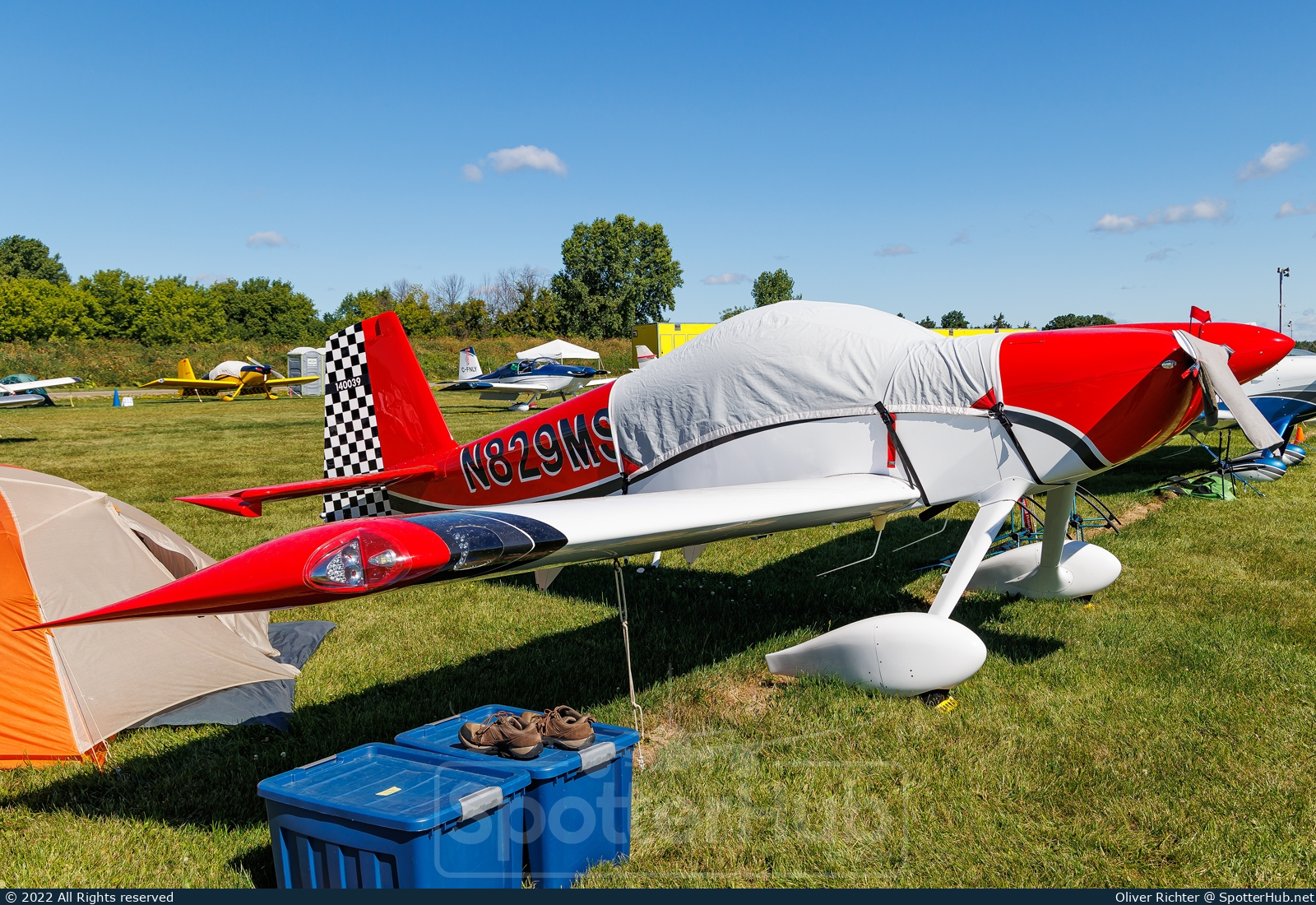 Photo of N829MS - Vans RV-14 operated by Private