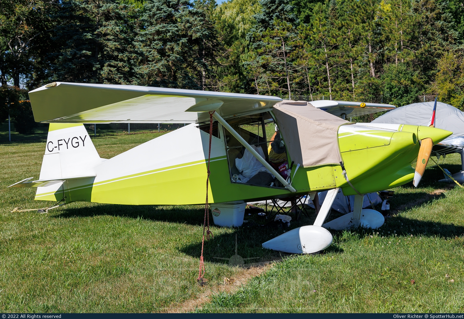 Photo of C-FYGY - Wittman W-8 Tailwind operated by Private