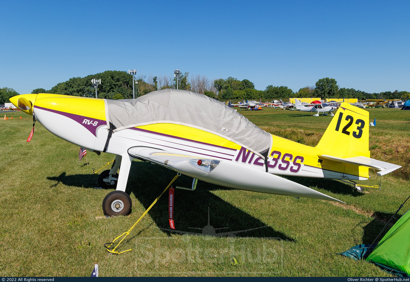 Photo of N123SS - Vans RV-8 operated by Private