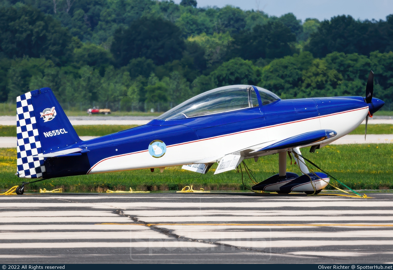 Photo of N655CL - Vans RV-8 operated by Full Throttle Formation Team
