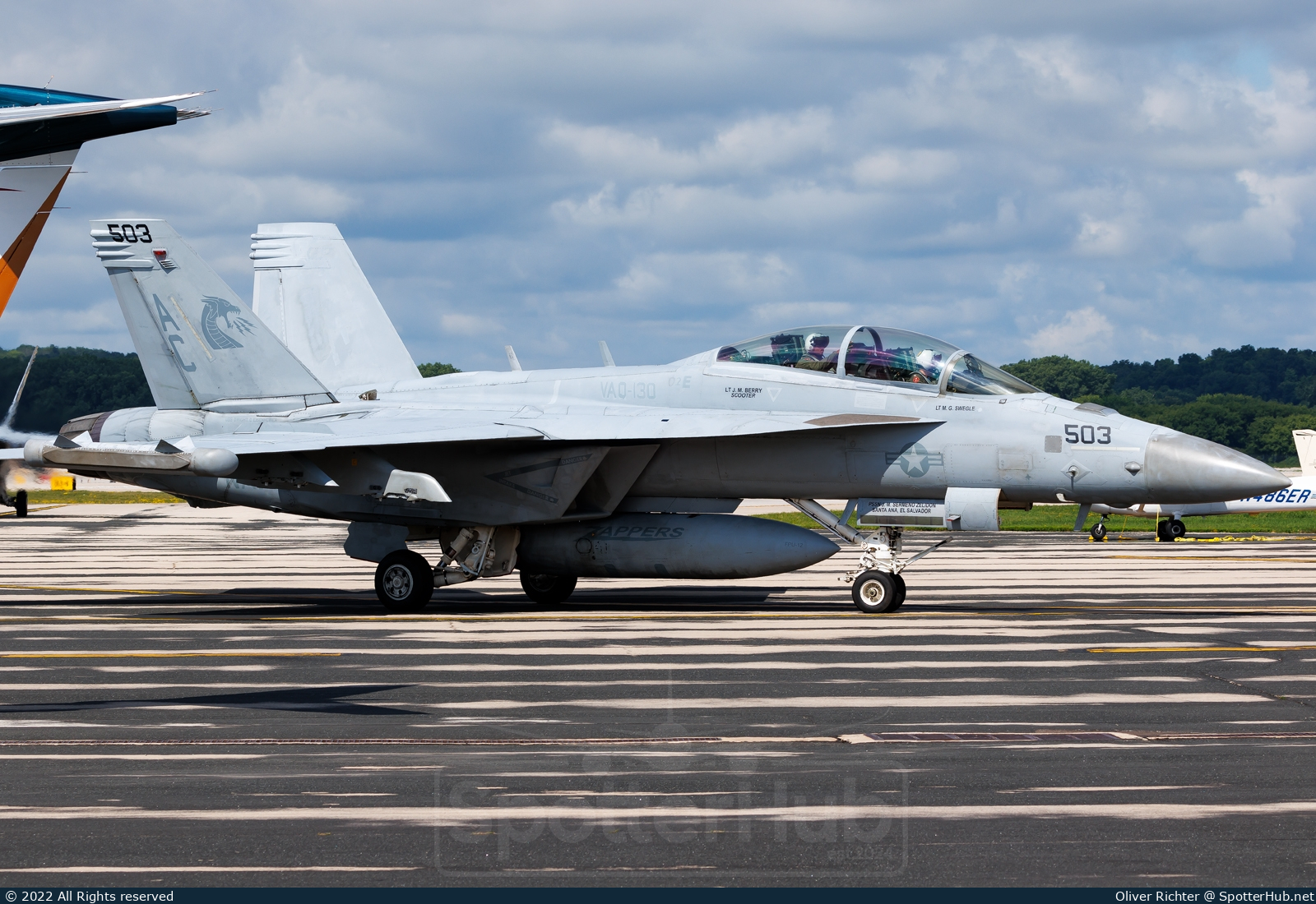 Photo of 168263 - Boeing EA-18G Growler operated by US Navy