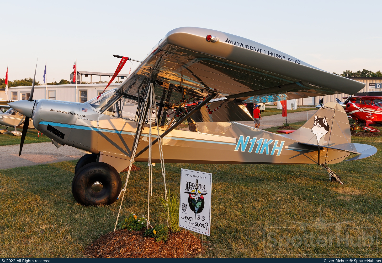 Photo of N11KH - Aviat A-1C-180 Husky operated by Aviat Aircraft