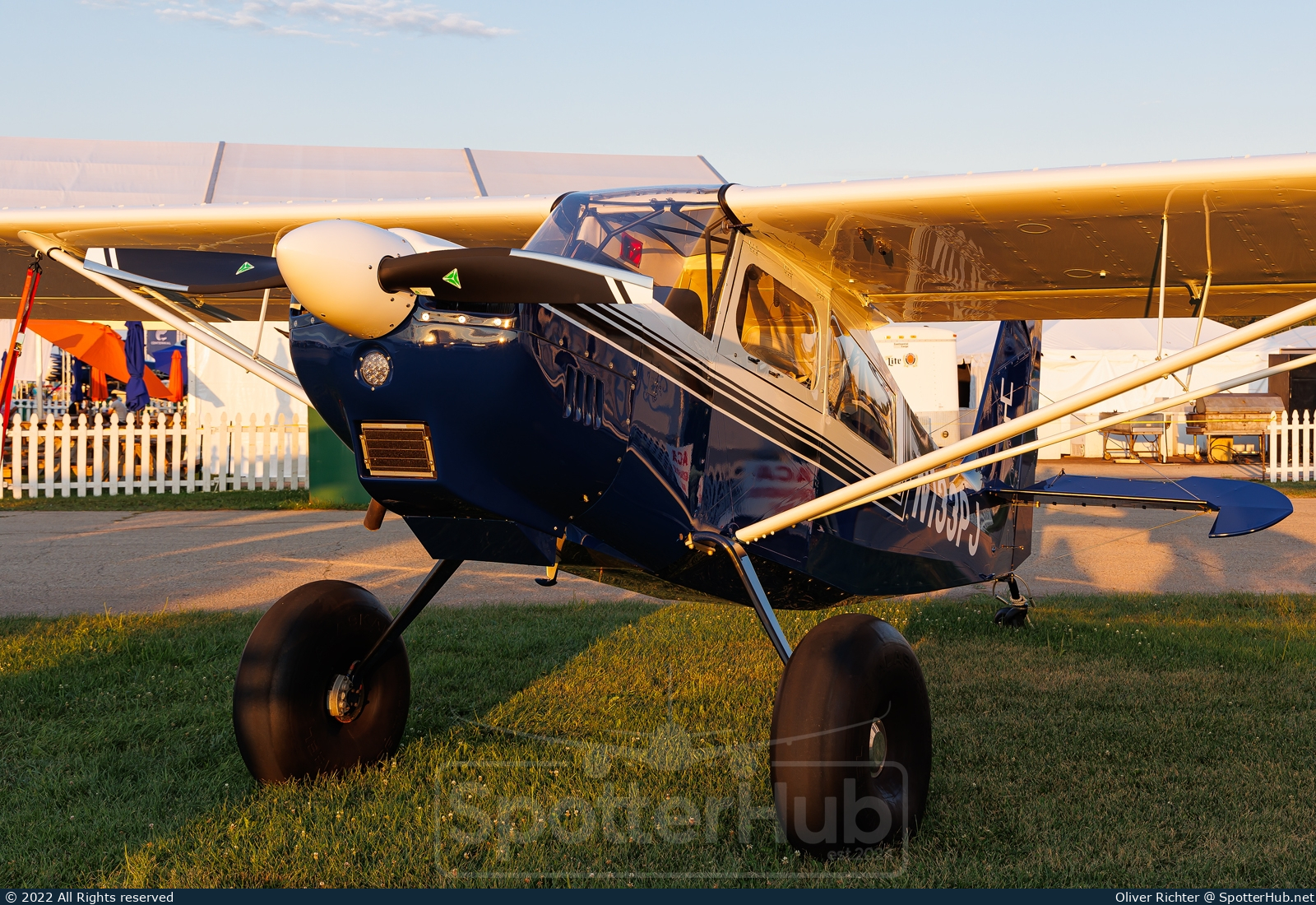Photo of N133PJ - American Champion 8GCBC Scout operated by Private
