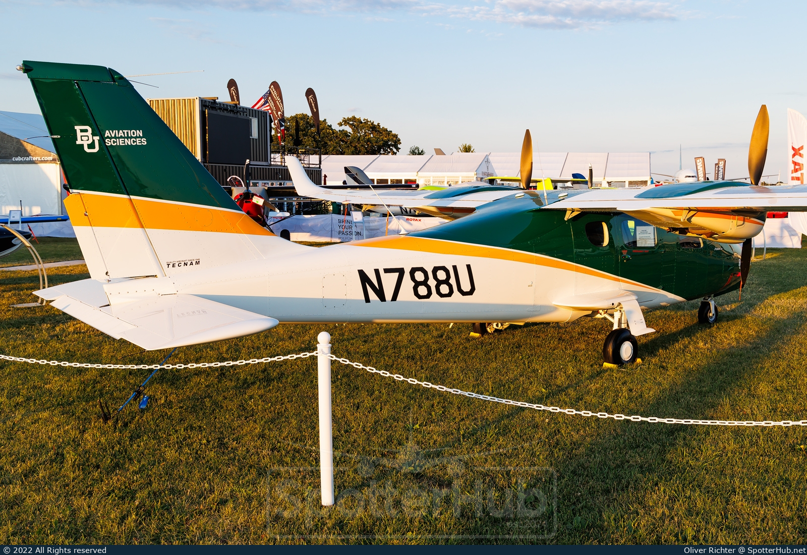 Photo of N788U - Tecnam P2006T Mk.II operated by Baylor University