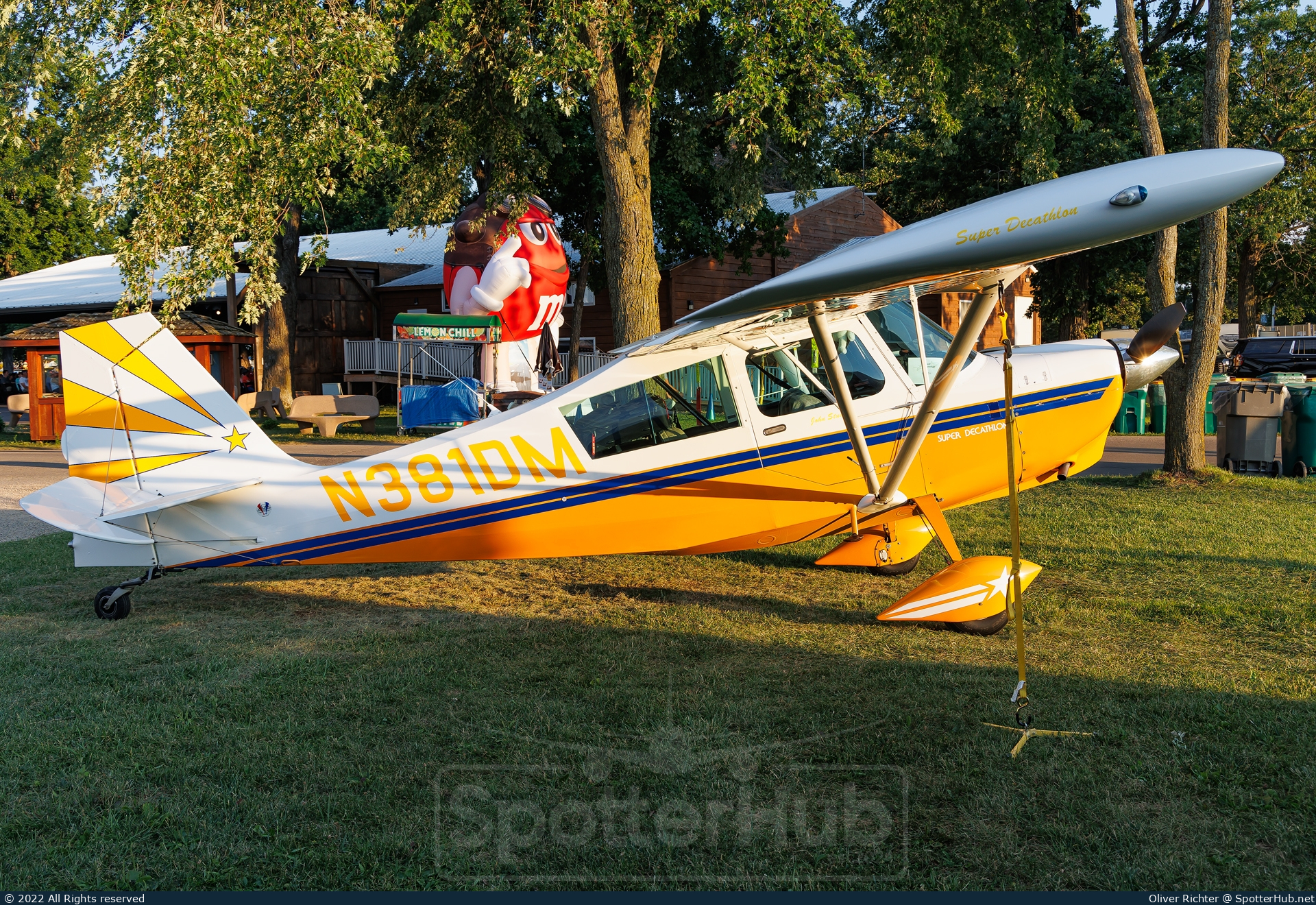 Photo of N381DM - American Champion 8KCAB Super Decathlon operated by Private