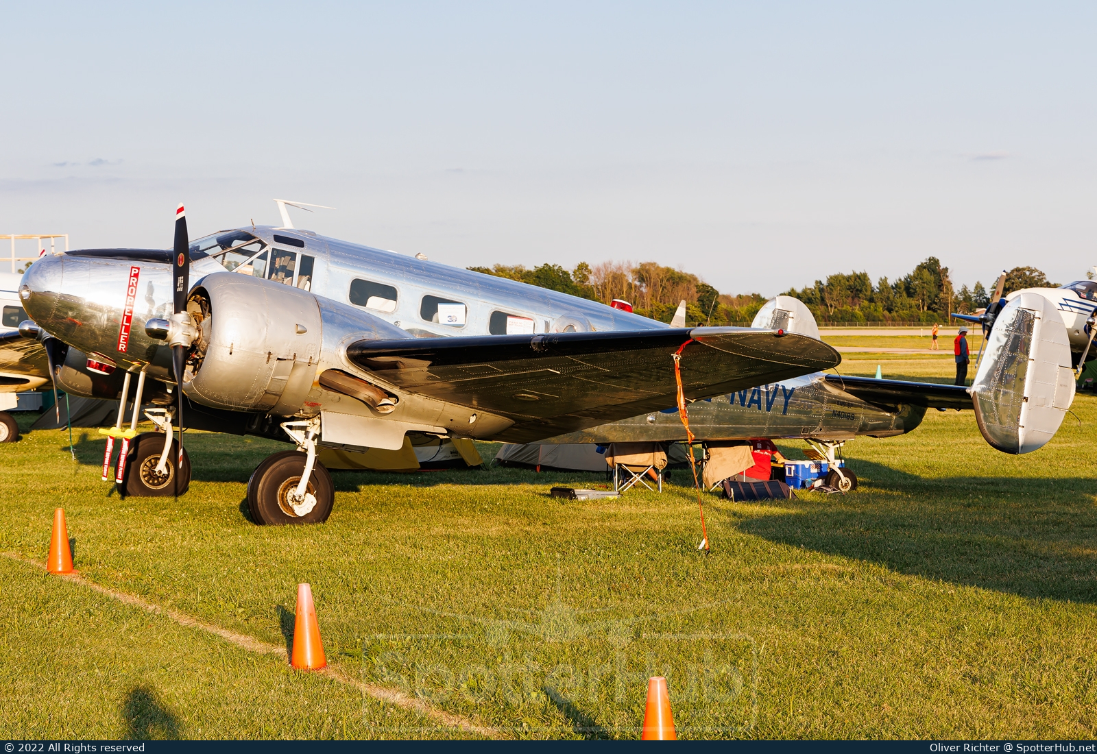 Photo of N40189 - Beechcraft RC-45J Expeditor operated by Private