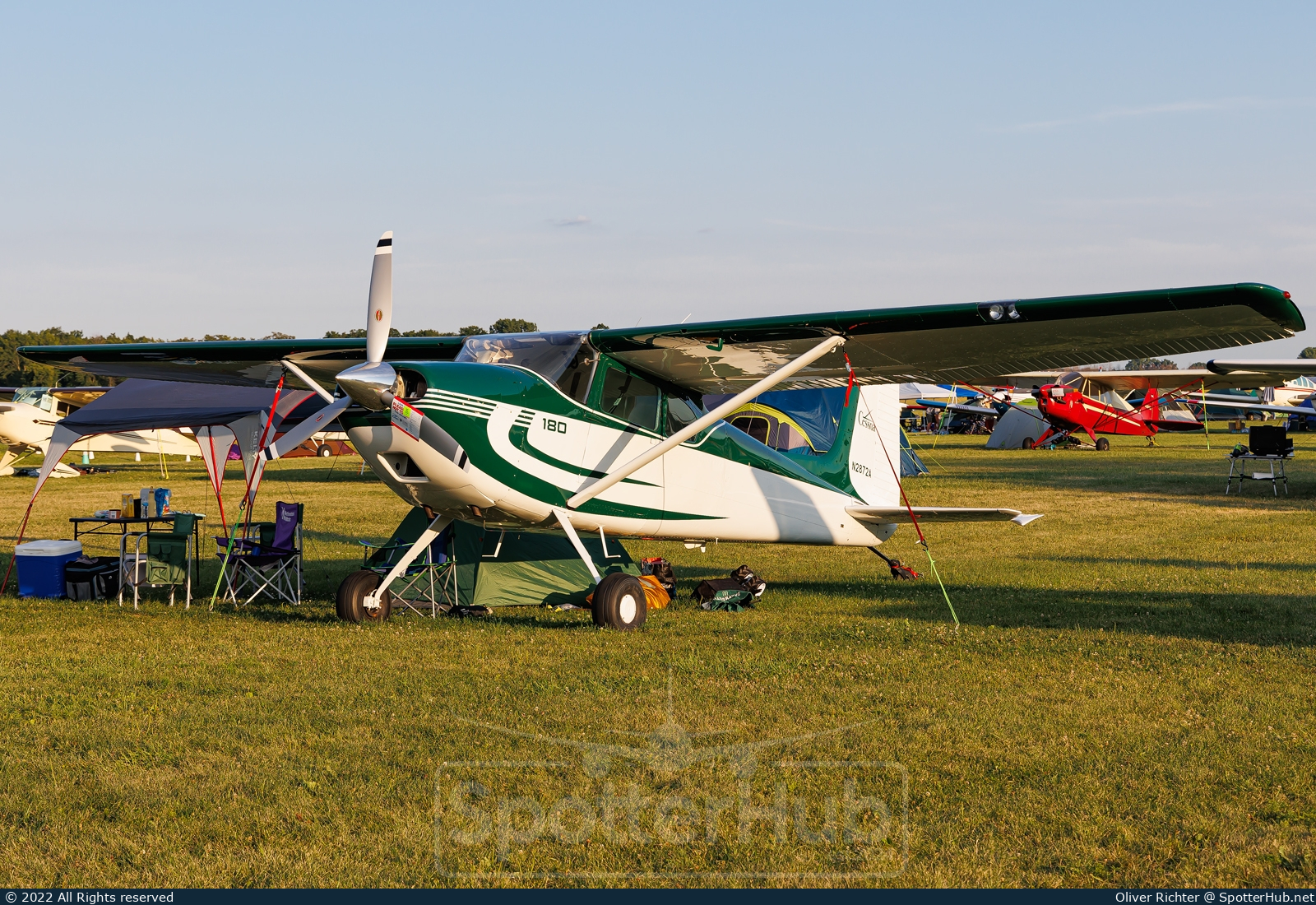 Photo of N2872A - Cessna 180 Skywagon operated by Private