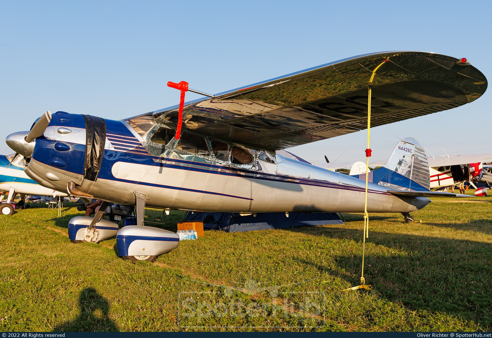 Photo of N4426C - Cessna 195 operated by Private