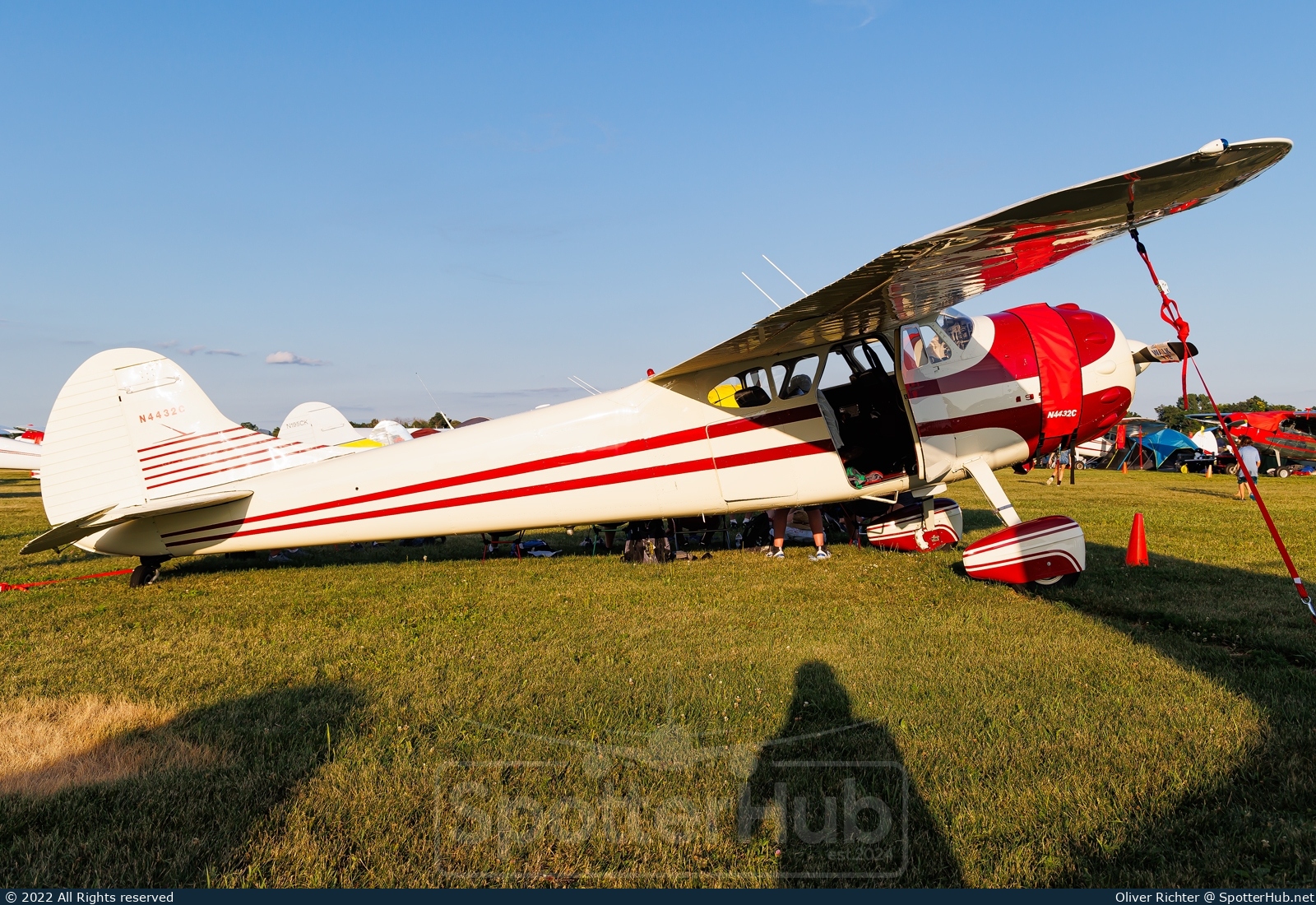 Photo of N4432C - Cessna 195B operated by Private