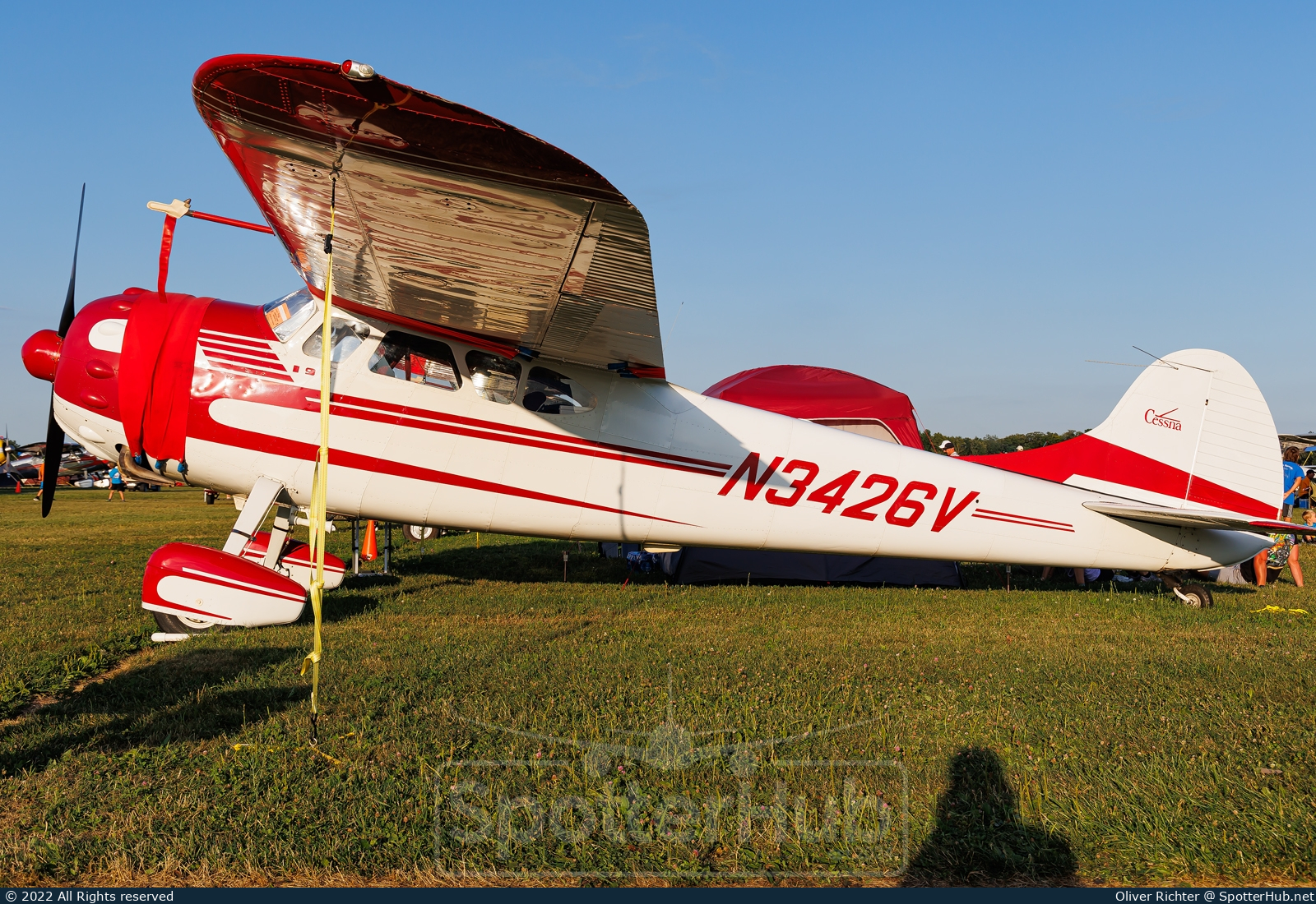 Photo of N3426V - Cessna 190 operated by Private