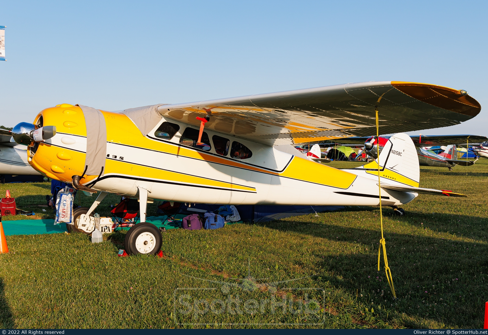 Photo of N2158C - Cessna 195B operated by Private