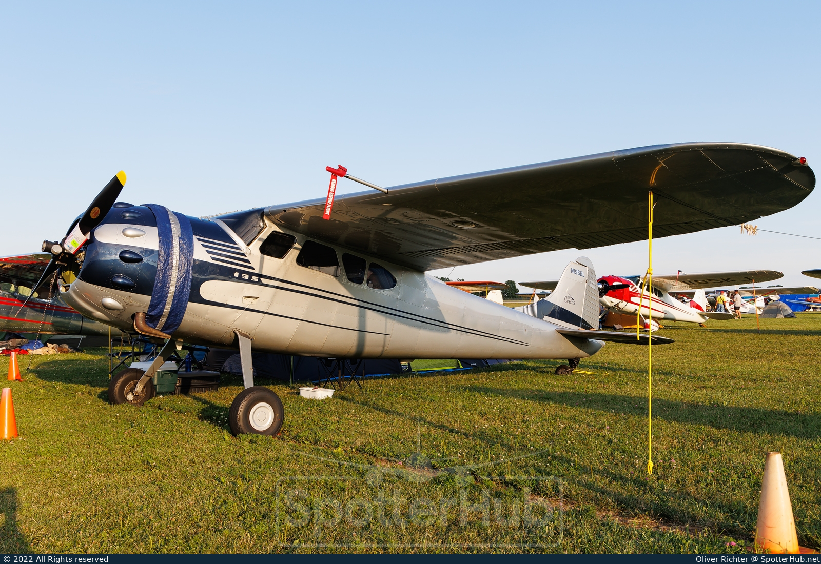 Photo of N195BL - Cessna 195 operated by Private