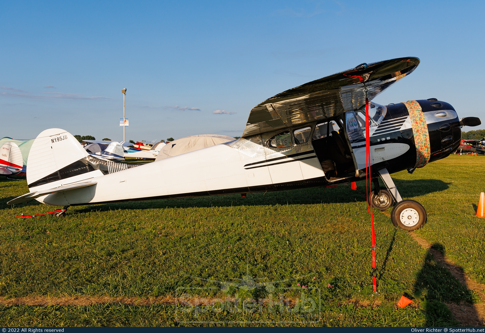 Photo of N195JB - Cessna 195 operated by Private