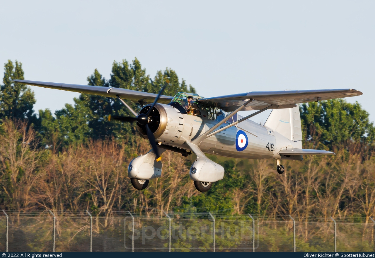 Photo of C-FVZZ - Westland Lysander IIIA operated by Vintage Wings of Canada