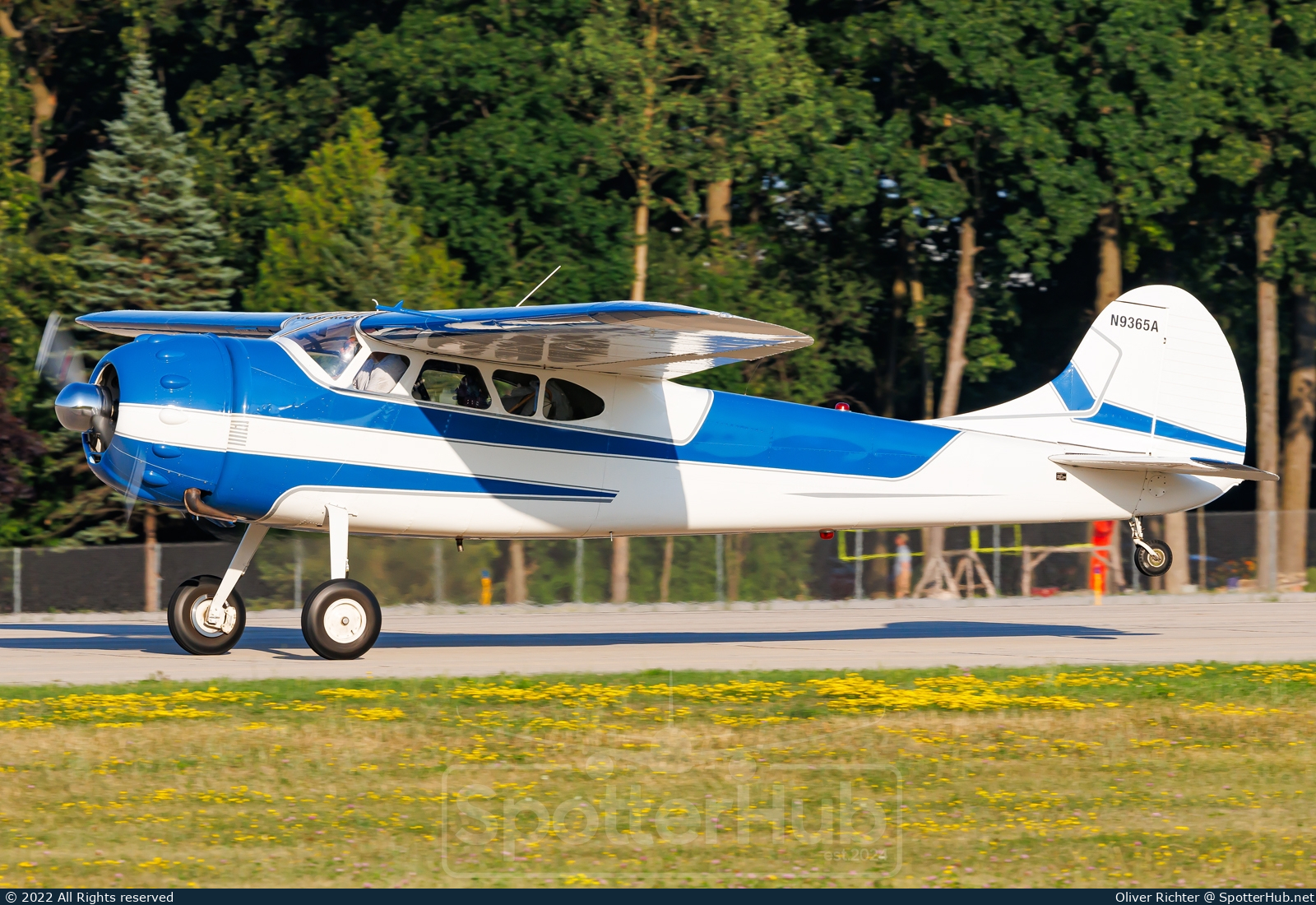 Photo of N9365A - Cessna 190 operated by Private