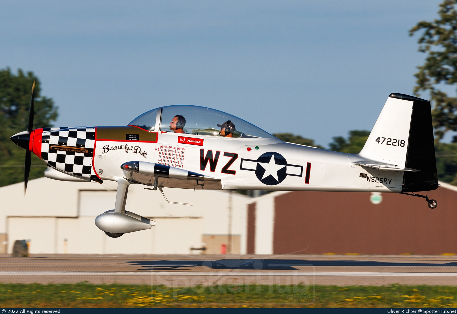 Photo of N525RV - Vans RV-8 operated by Private