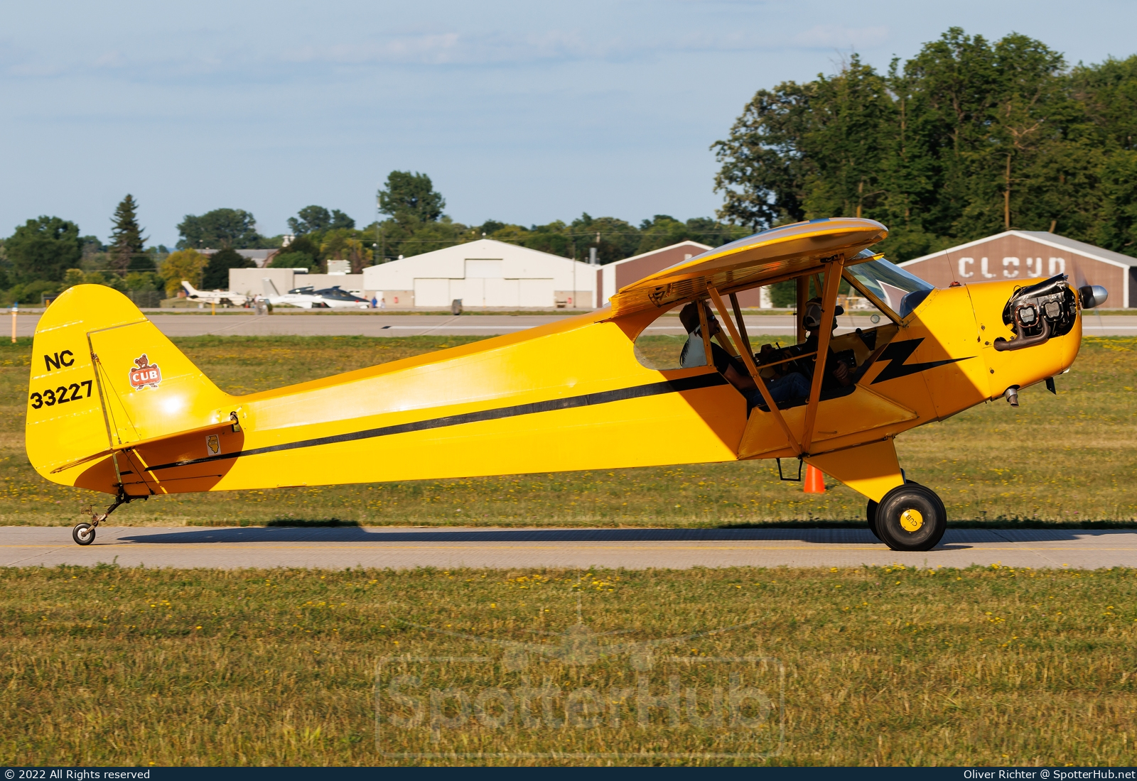 Photo of NC33227 - Piper J-3F-65 Cub operated by Private