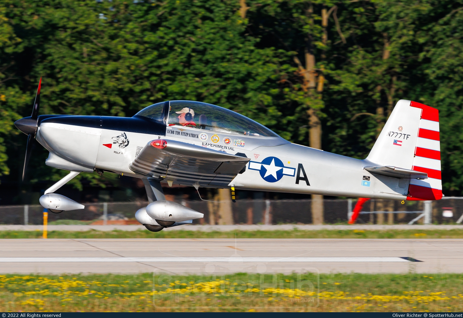 Photo of N777TF - Vans RV-8A operated by Private