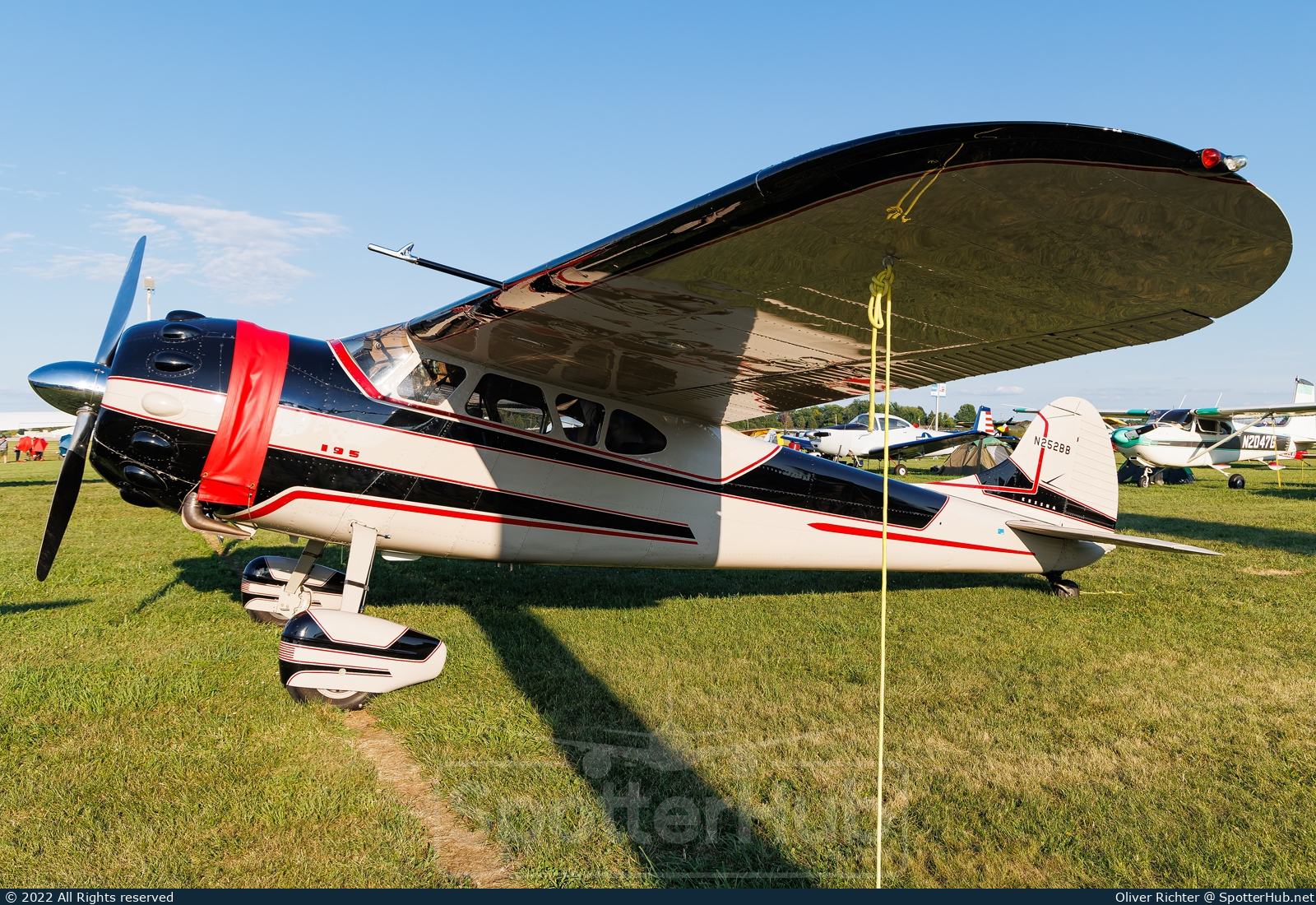 Photo of N252BB - Cessna 195A operated by Private