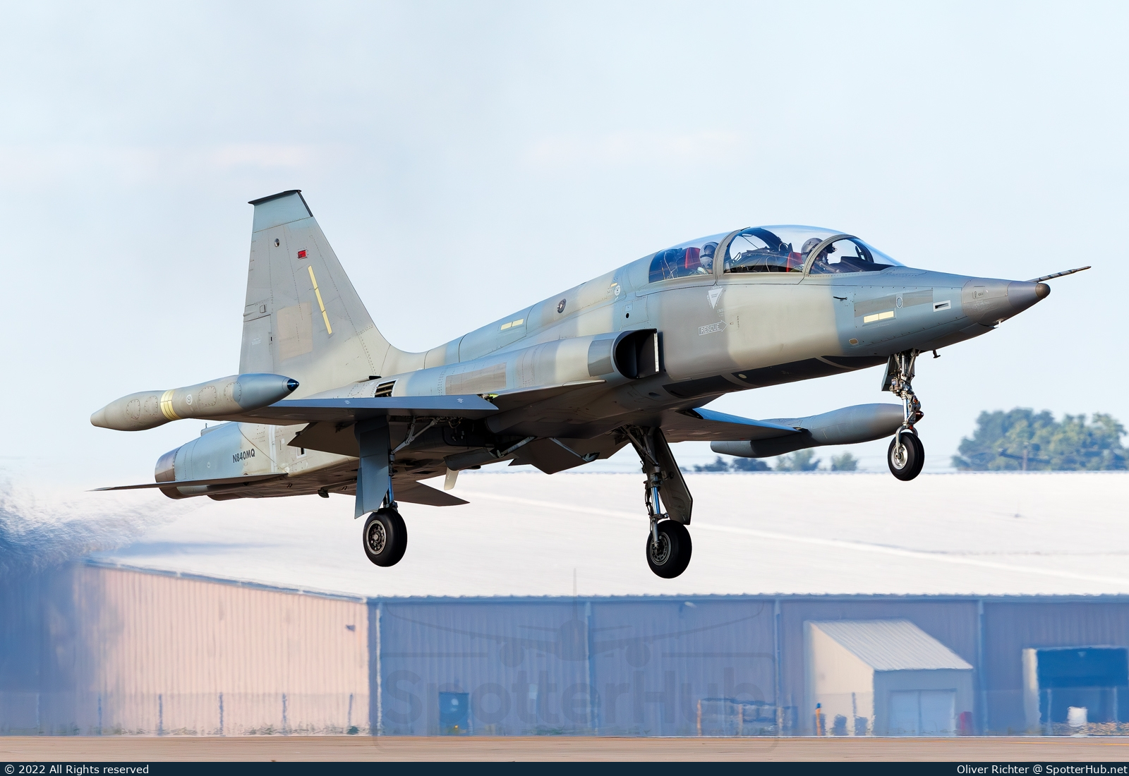 Photo of N840MQ - Canadair CF-116D Freedom Fighter operated by Private