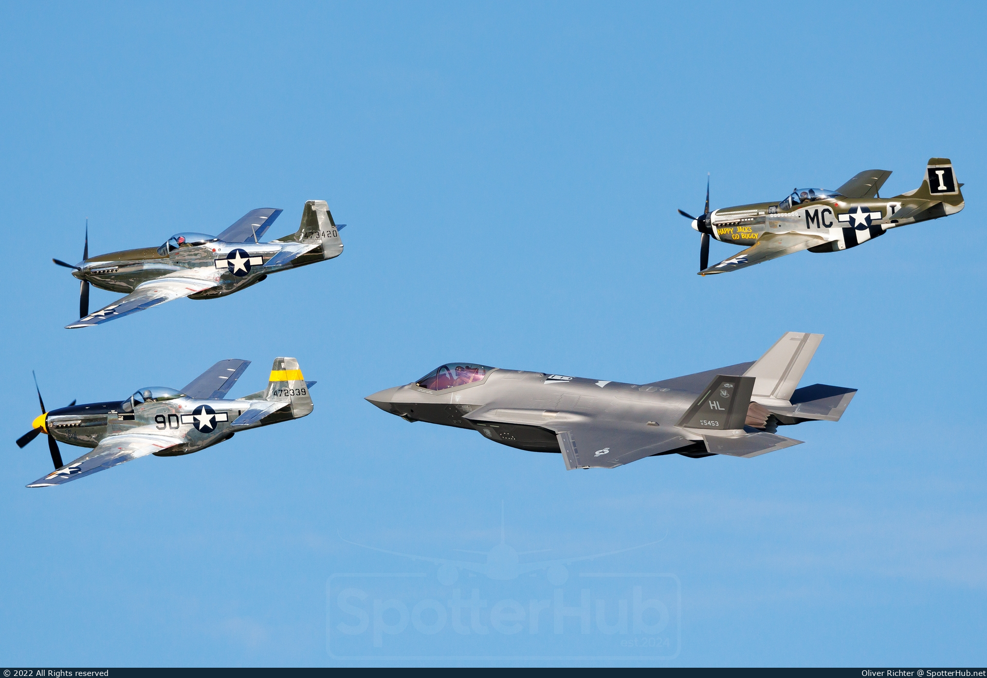 Photo of 18-5453 - Lockheed Martin F-35A Lightning II operated by US Air Force