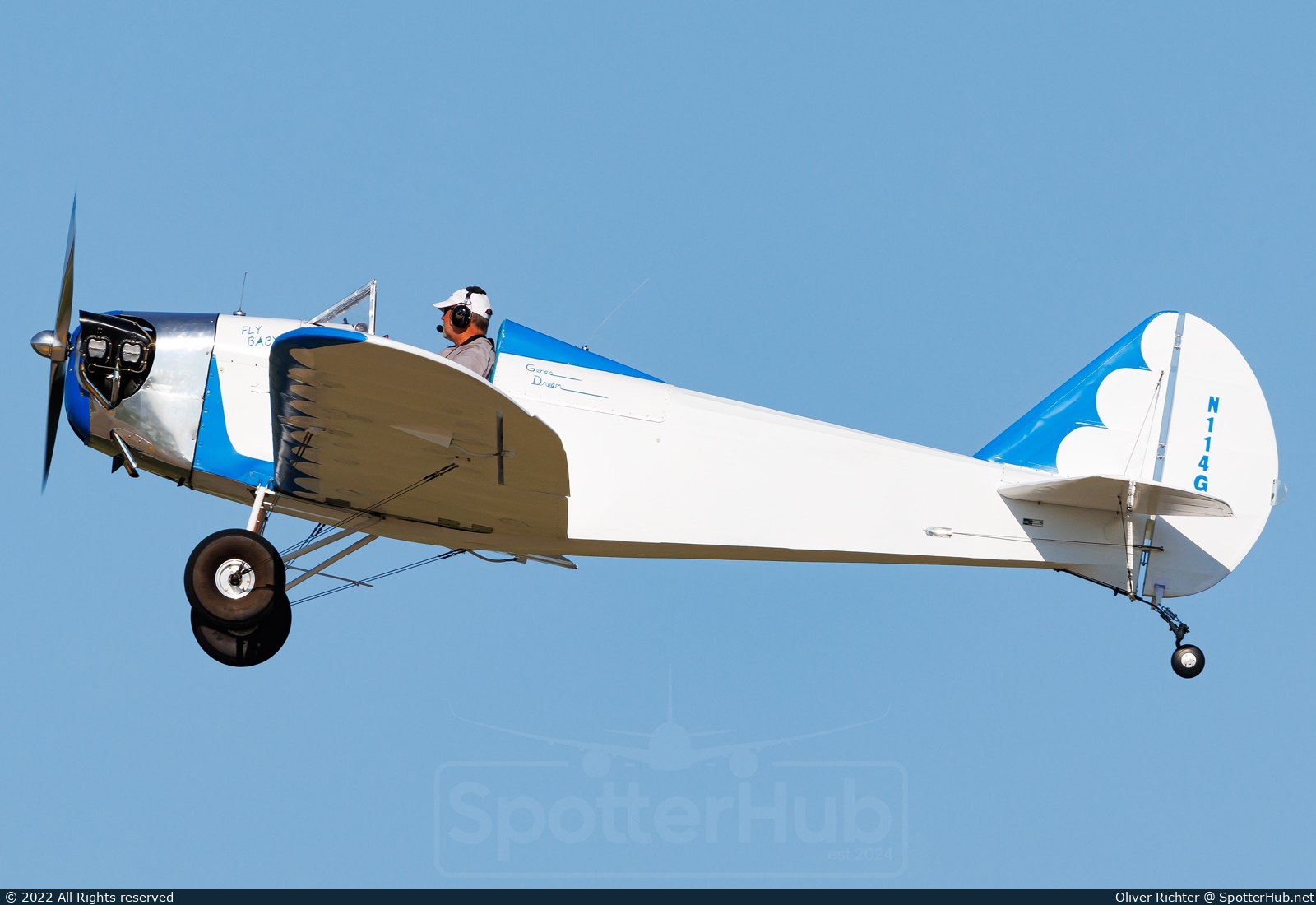 Photo of N114GN - Bowers Fly Baby 1A operated by Private