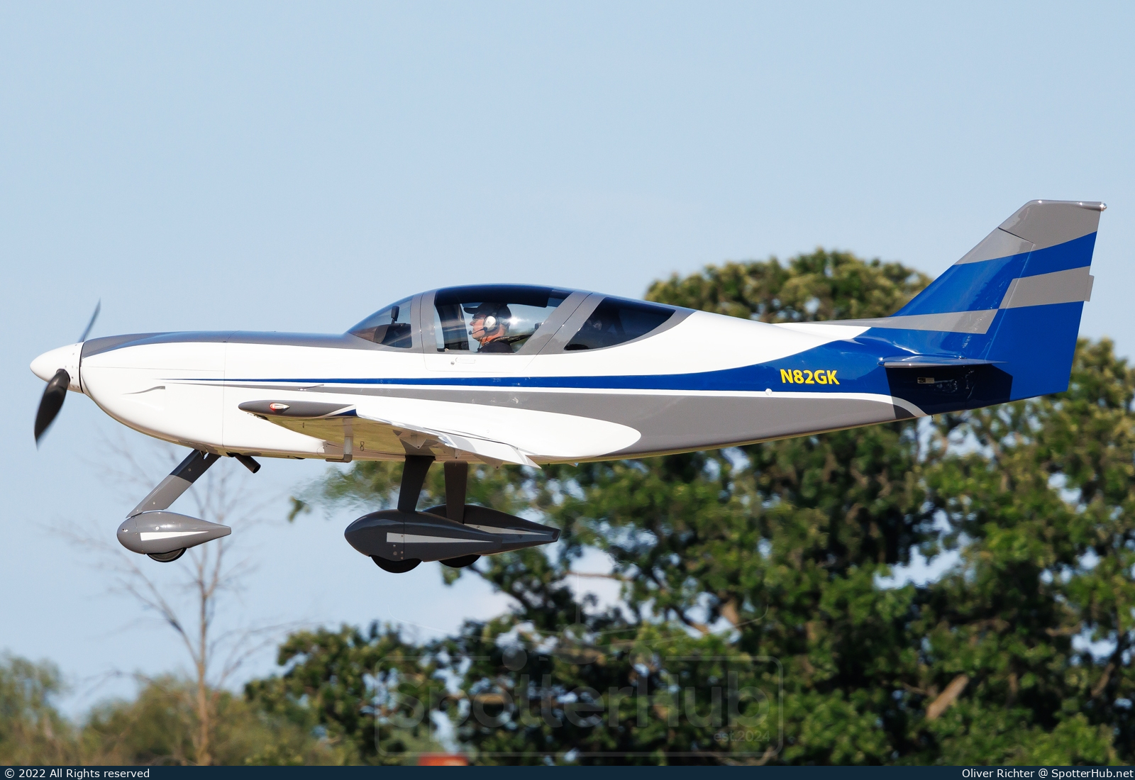 Photo of N82GK - Glasair Aviation Glasair II-S FT operated by Private