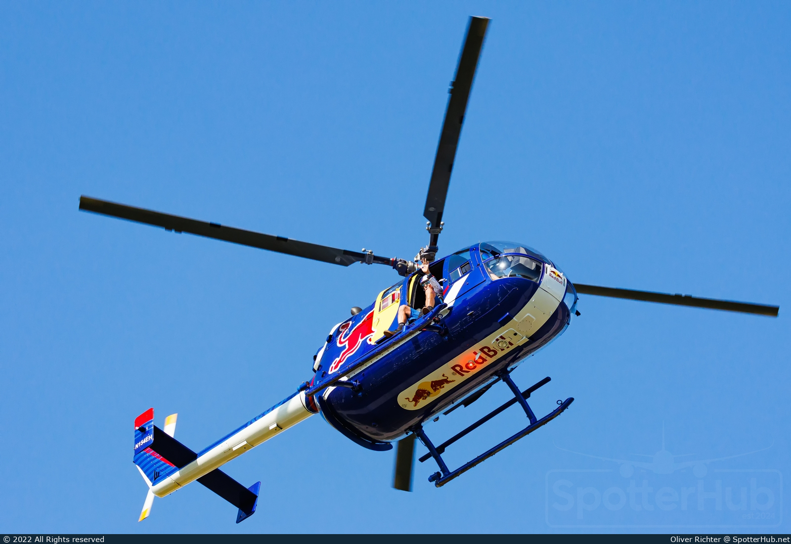 Photo of N154EH - MBB Bo 105CBS-4 operated by Red Bull North America