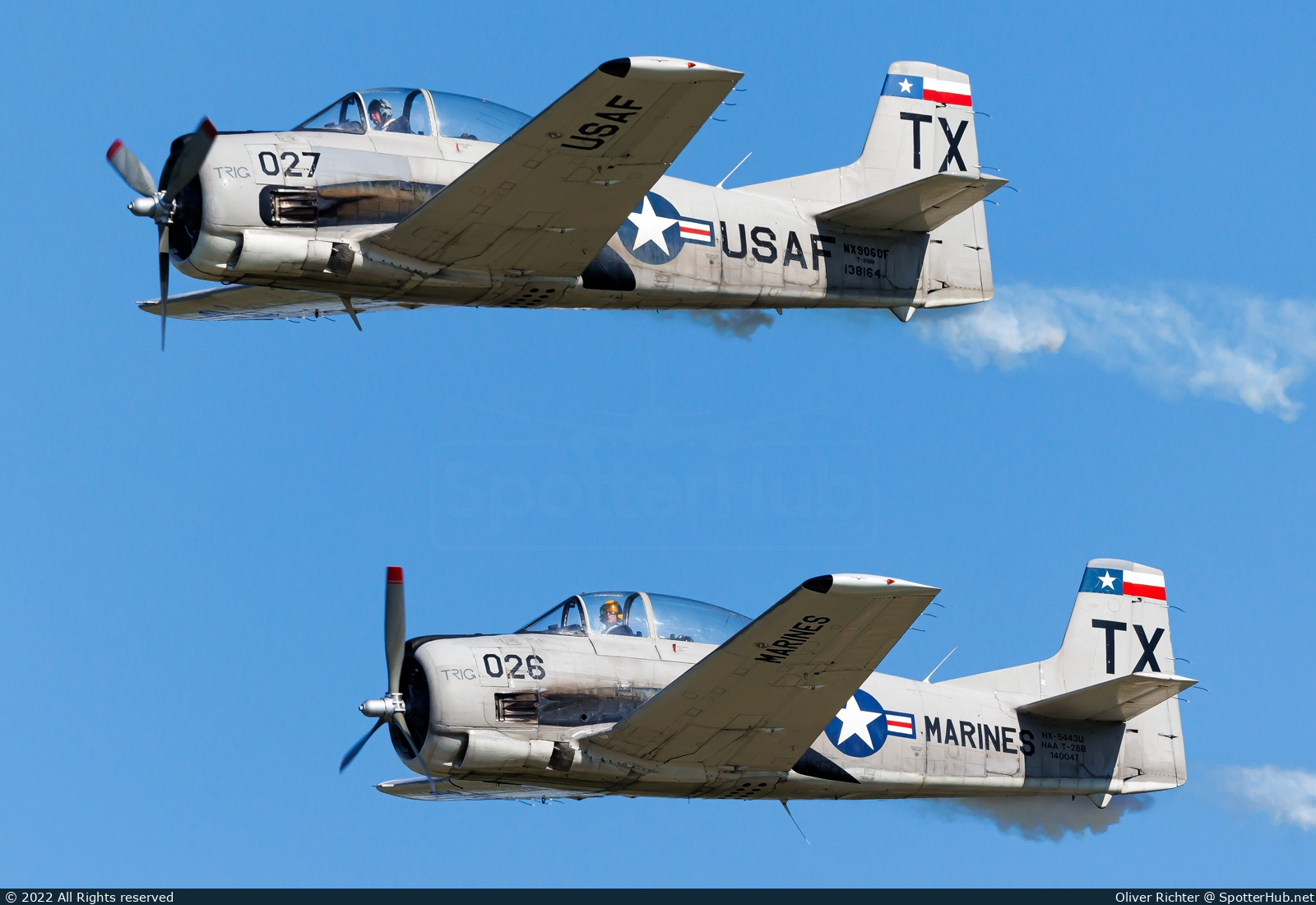 Photo of NX5443U - North American T-28B Trojan operated by Trojan Phlyers