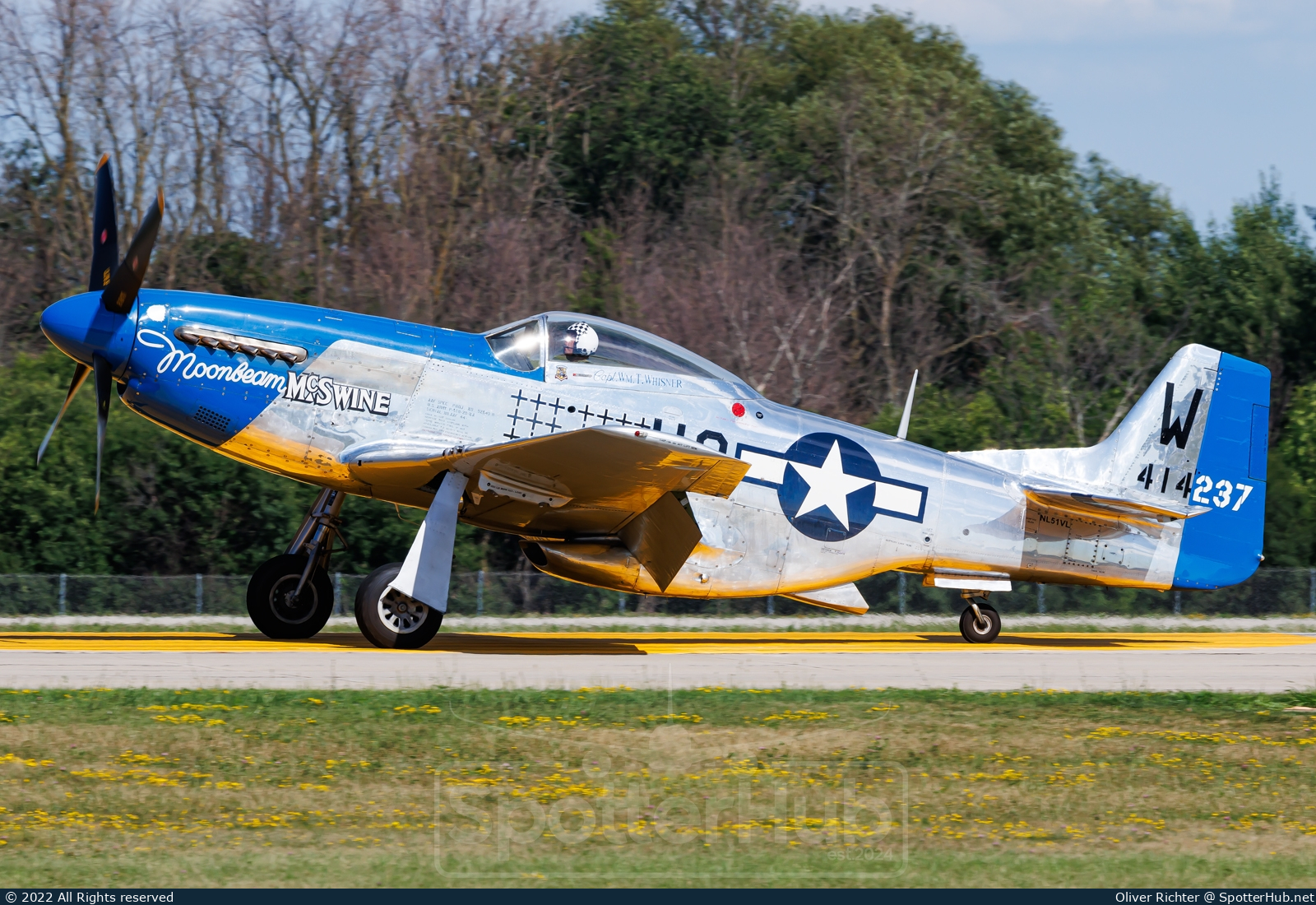 Photo of NL51VL - North American P-51D Mustang operated by Private