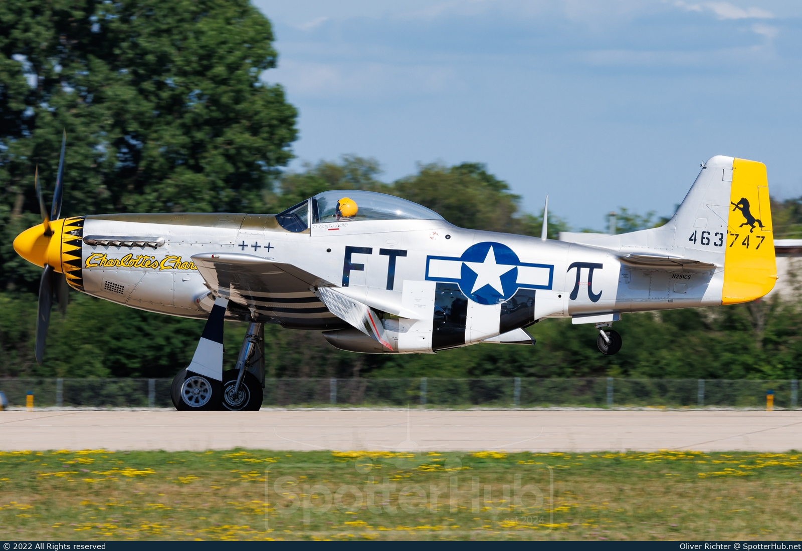 Photo of N251CS - North American F-51D Mustang operated by Private