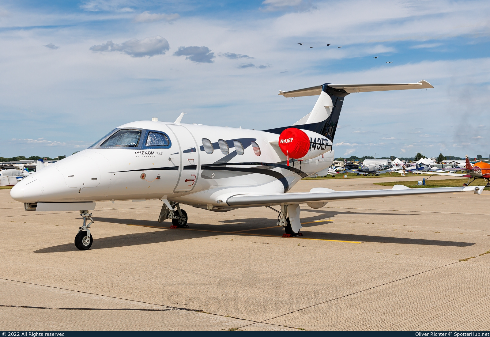Photo of N43EP - Embraer Phenom 100 operated by Private