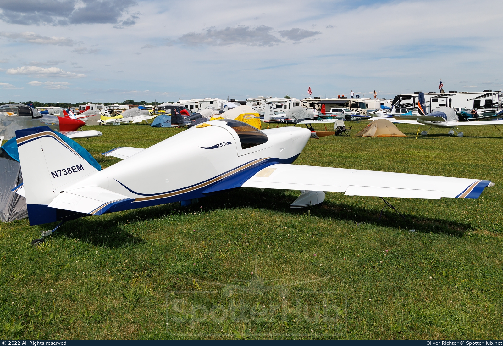 Photo of N738EM - Rand Robinson KR-2S operated by Private