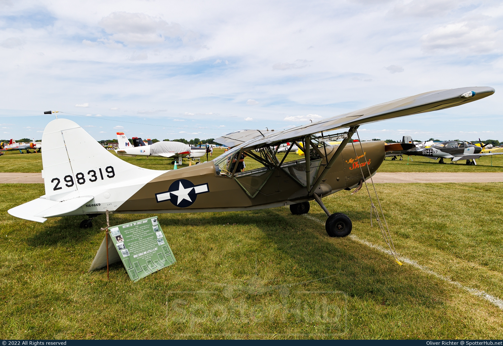 Photo of N64669 - Stinson L-5 Sentinel operated by Private