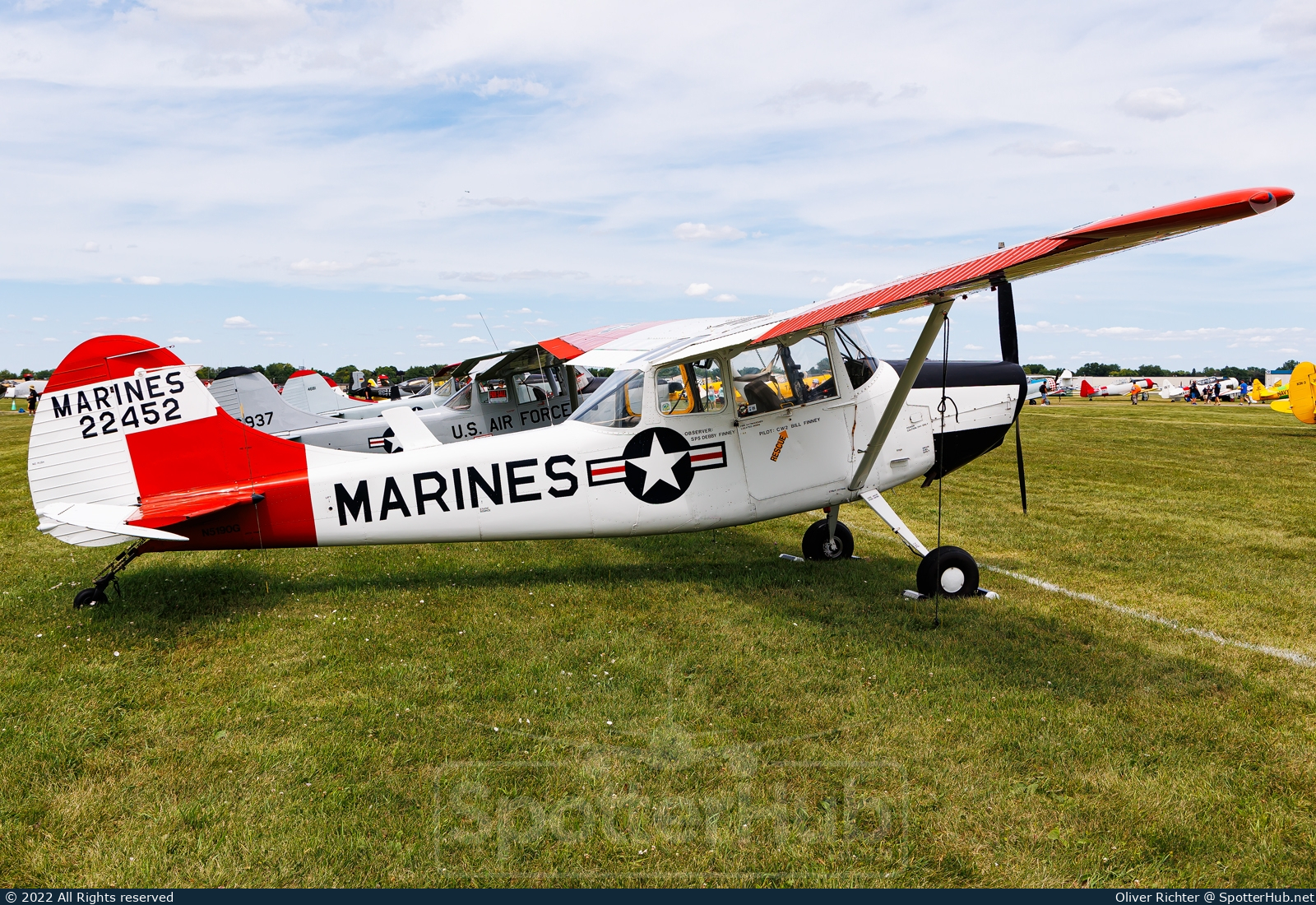 Photo of N5190G - Cessna TO-1A Bird Dog operated by Private