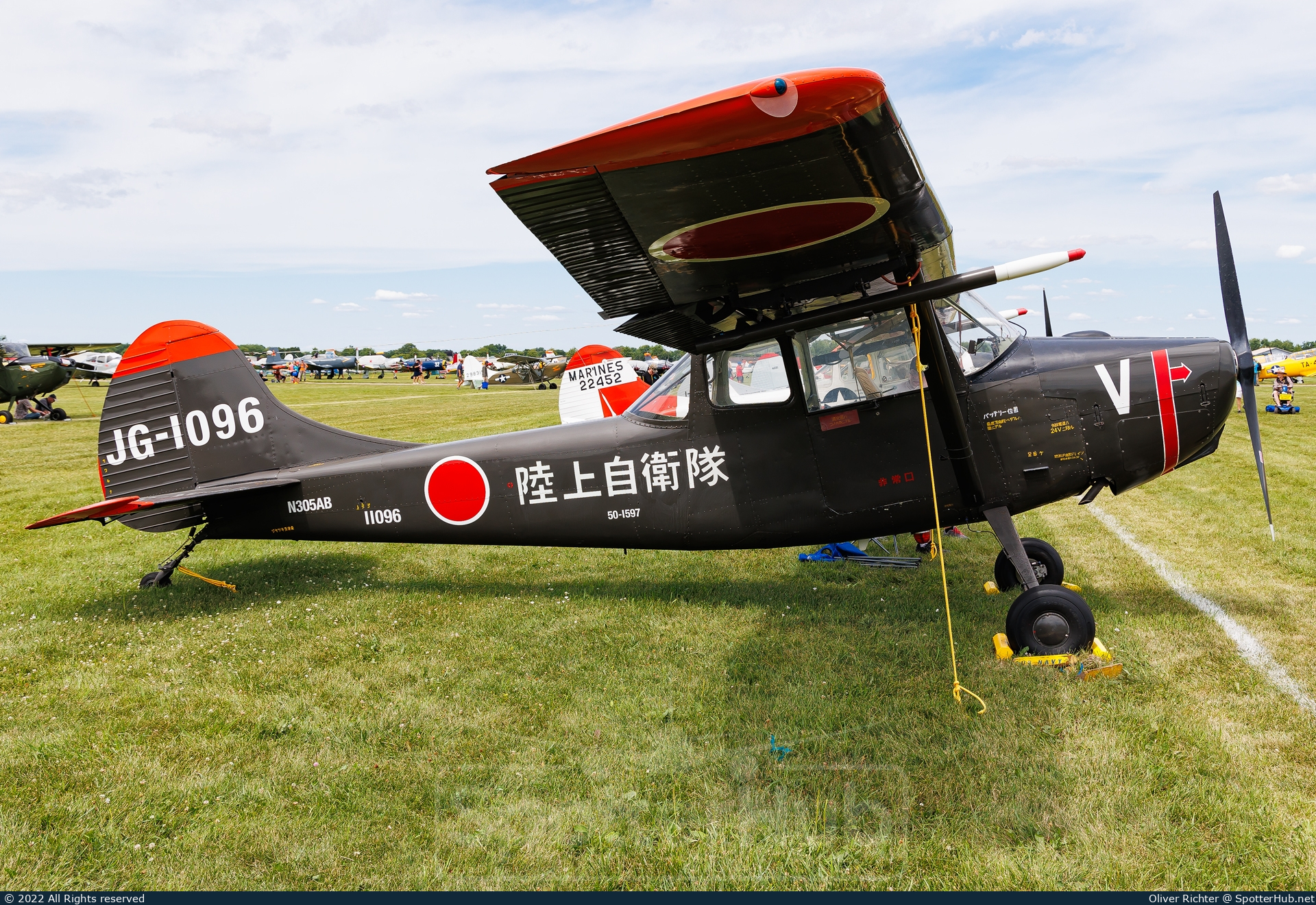 Photo of N305AB - Cessna O-1A Bird Dog operated by Private