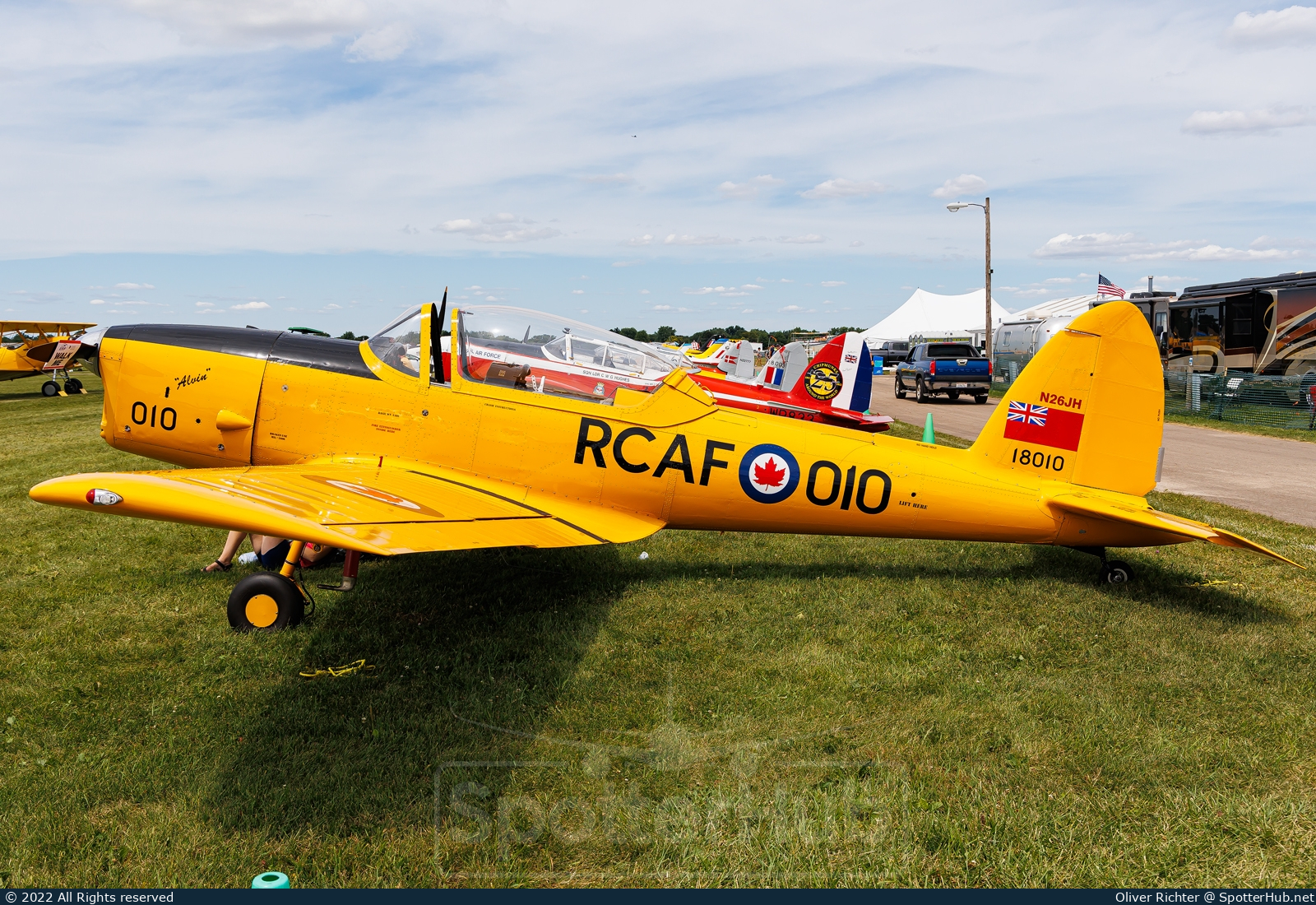 Photo of N26JH - De Havilland Canada DHC-1 Chipmunk 22 operated by Private