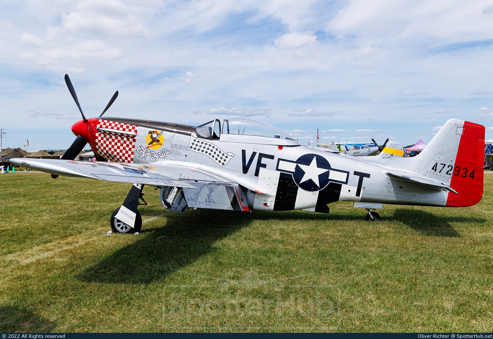 Photo of NL51VF - North American P-51D Mustang operated by Private