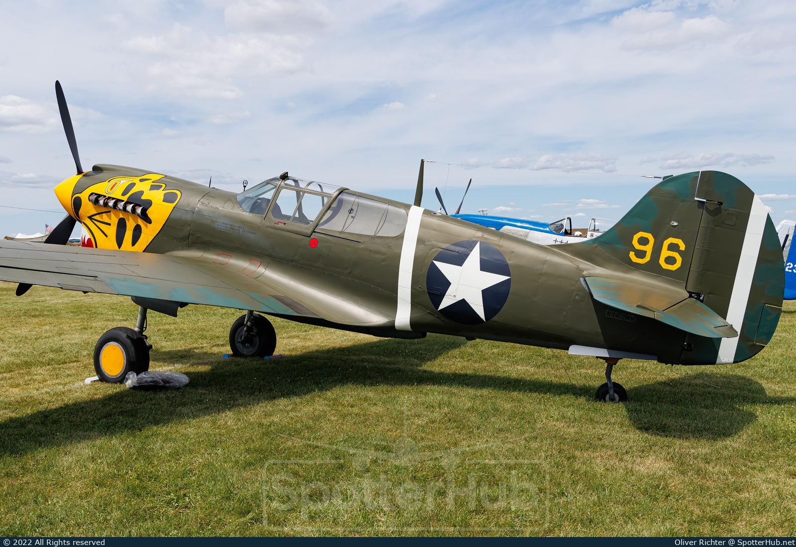 Photo of NX402WH - Curtiss P-40K Kittyhawk operated by Private